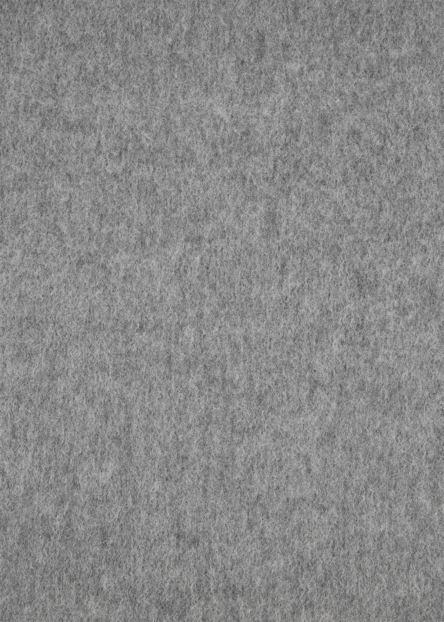 Grey Tonal Embroidered Logo Cashmere Scarf - 3