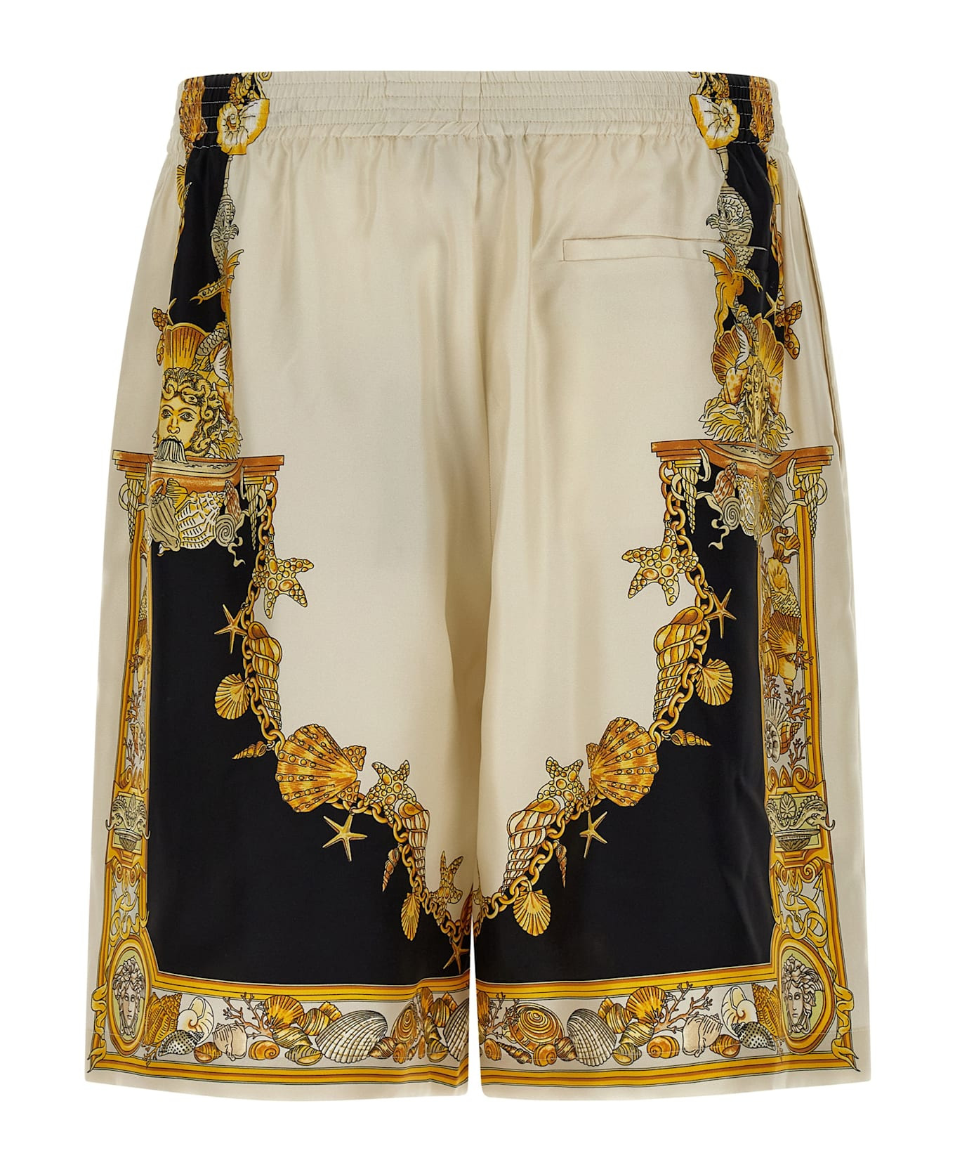 'coral Theatre' Print Bermuda Shorts - 2