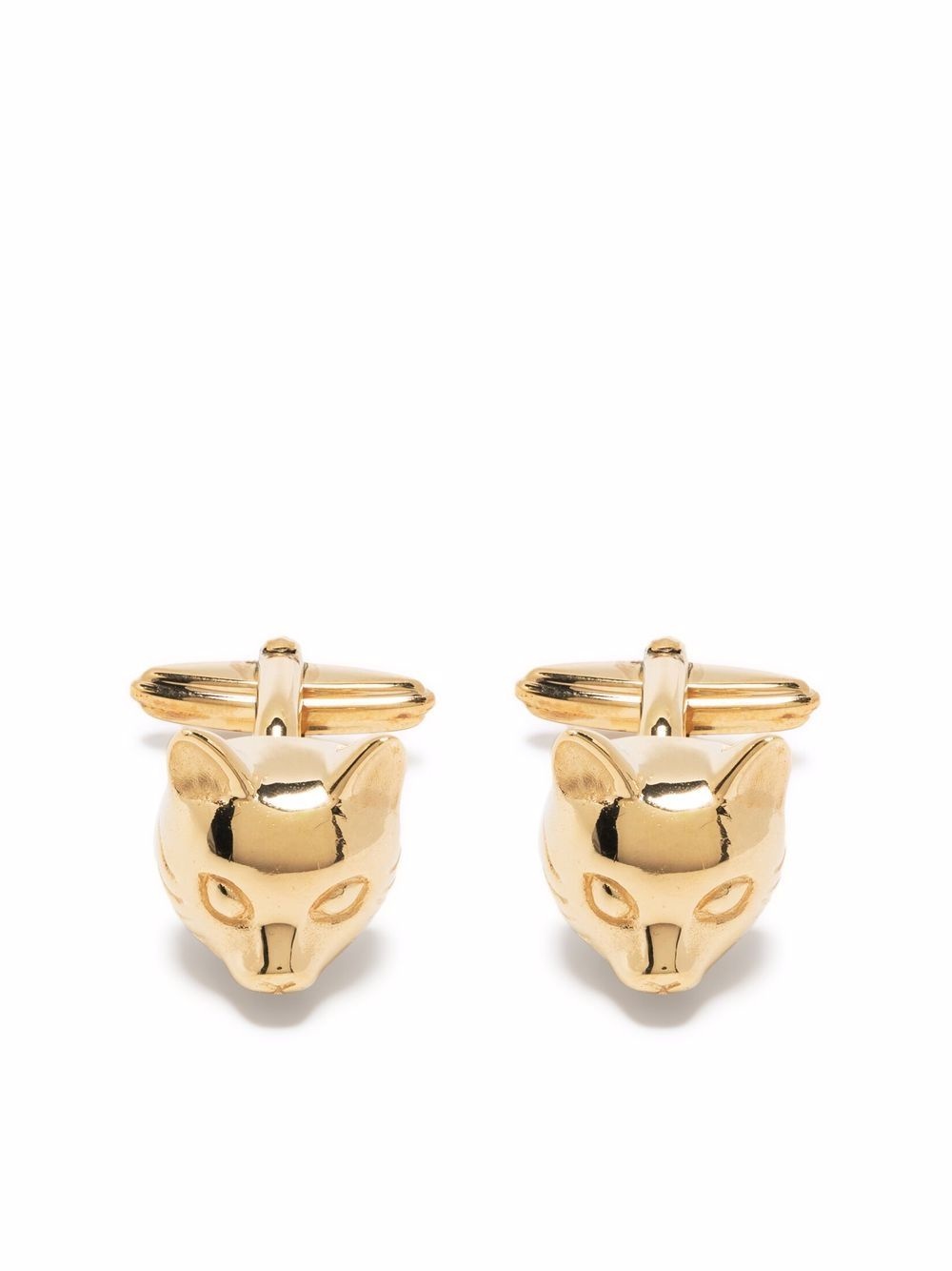 fox head cufflinks - 1