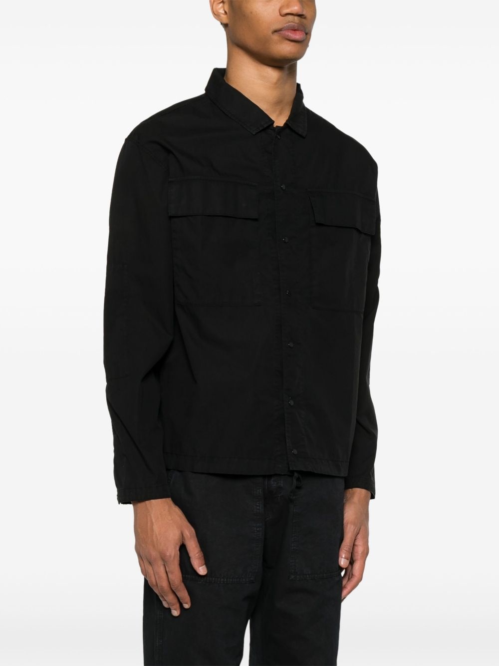 cotton rip-stop shirt - 3