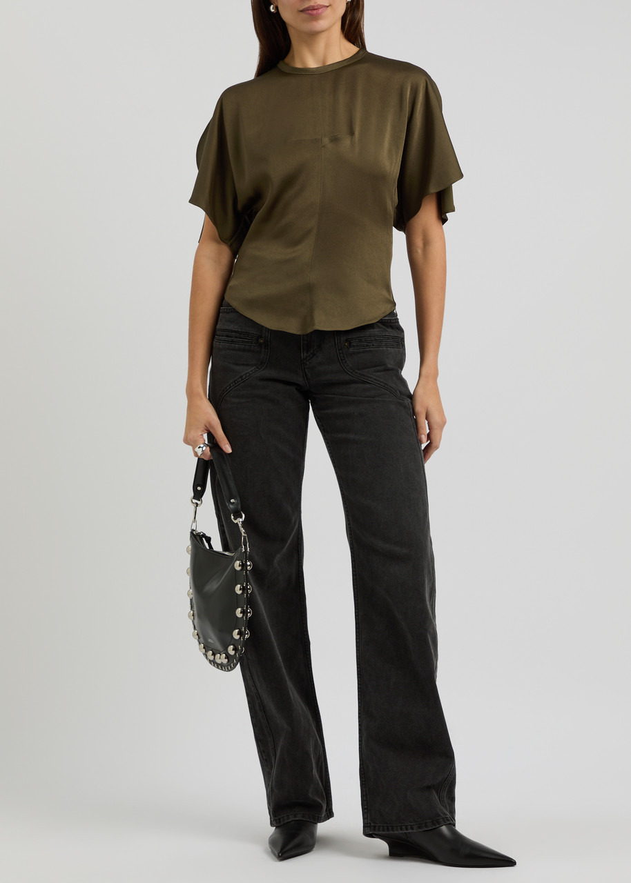 Isabel Marant Karlita Satin top - 4