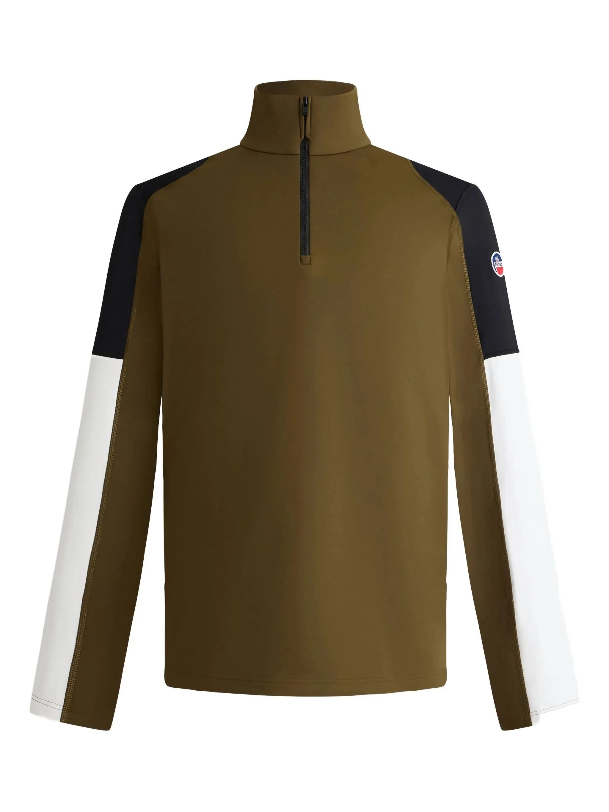 Fusalp Colourblock Half-zip T-shirt - 1