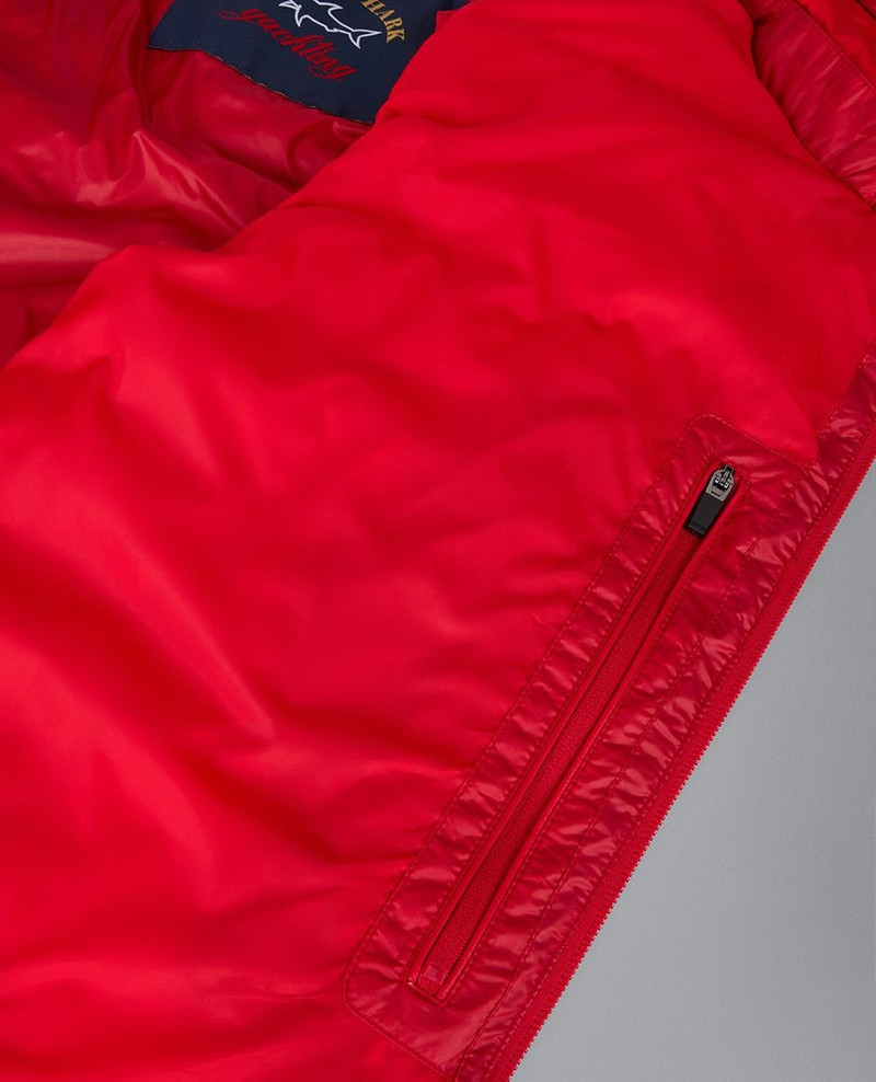 Ultralight down vest with detachable hood 6