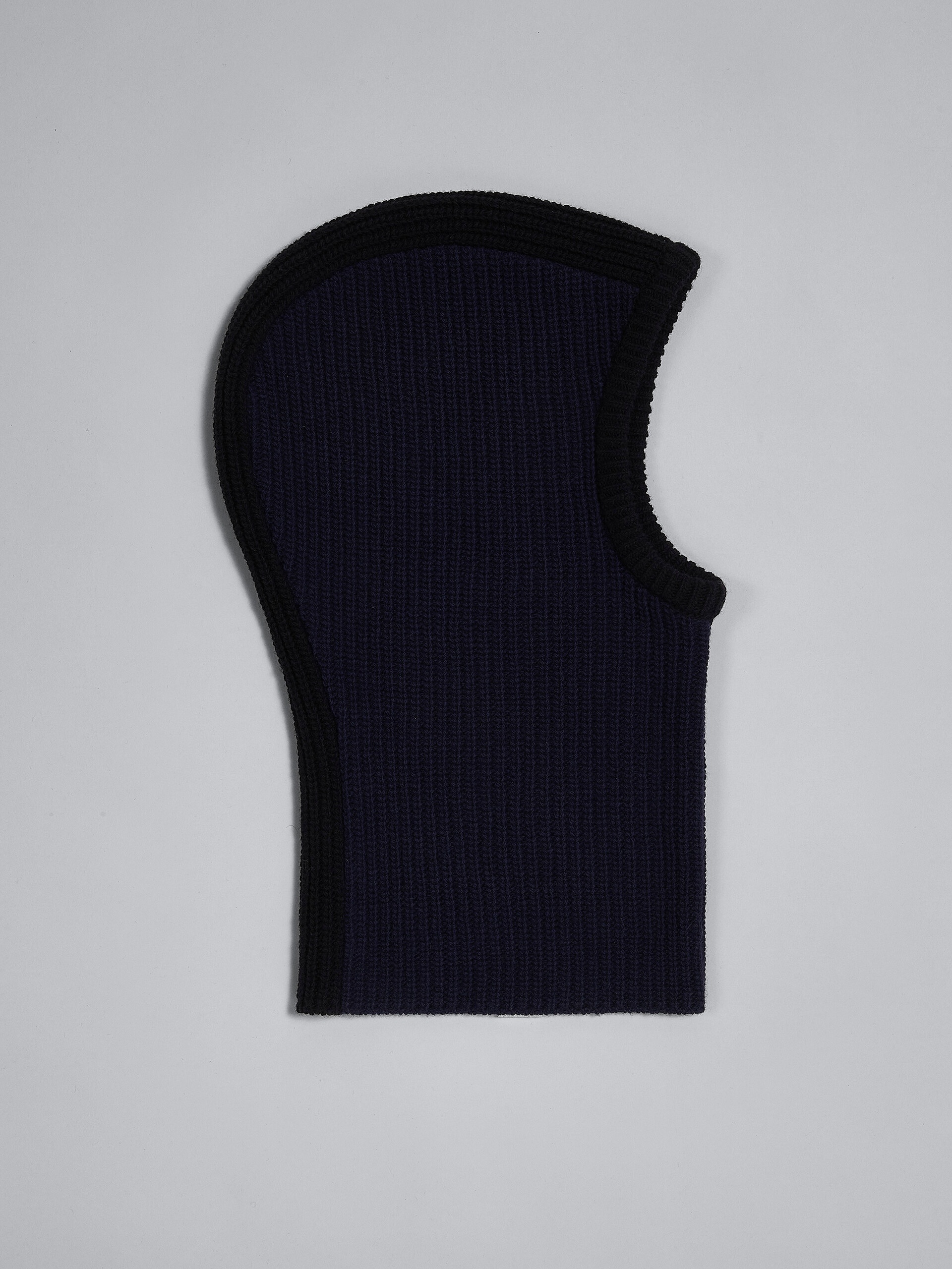 BLUE SHETLAND WOOL BALACLAVA - 2