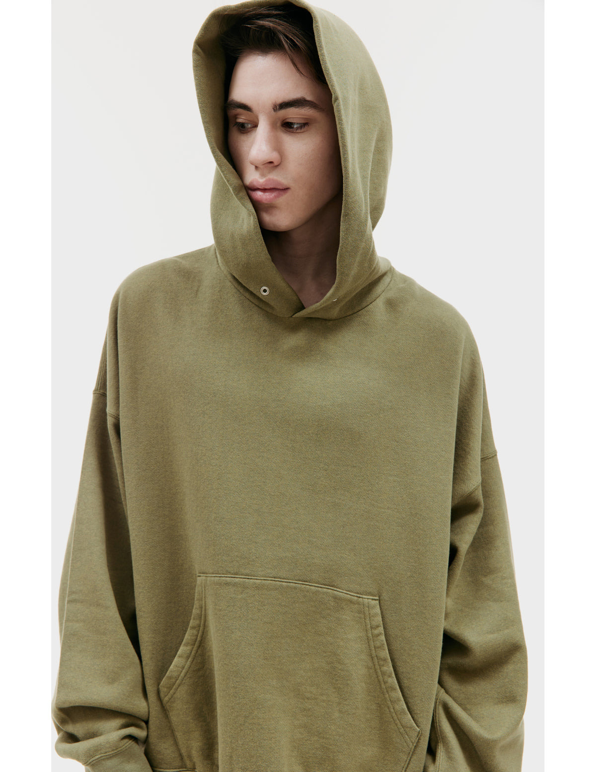 AMPLUS SB HOODIE P.O. (OLIVE) - 2