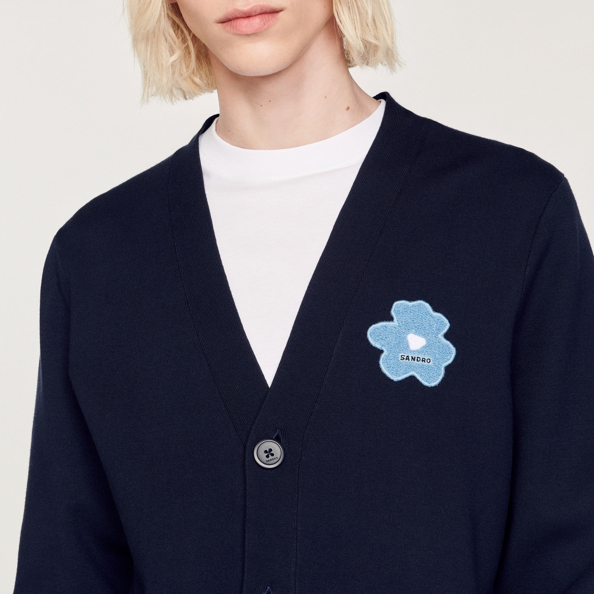 Flower patch cardigan - 4