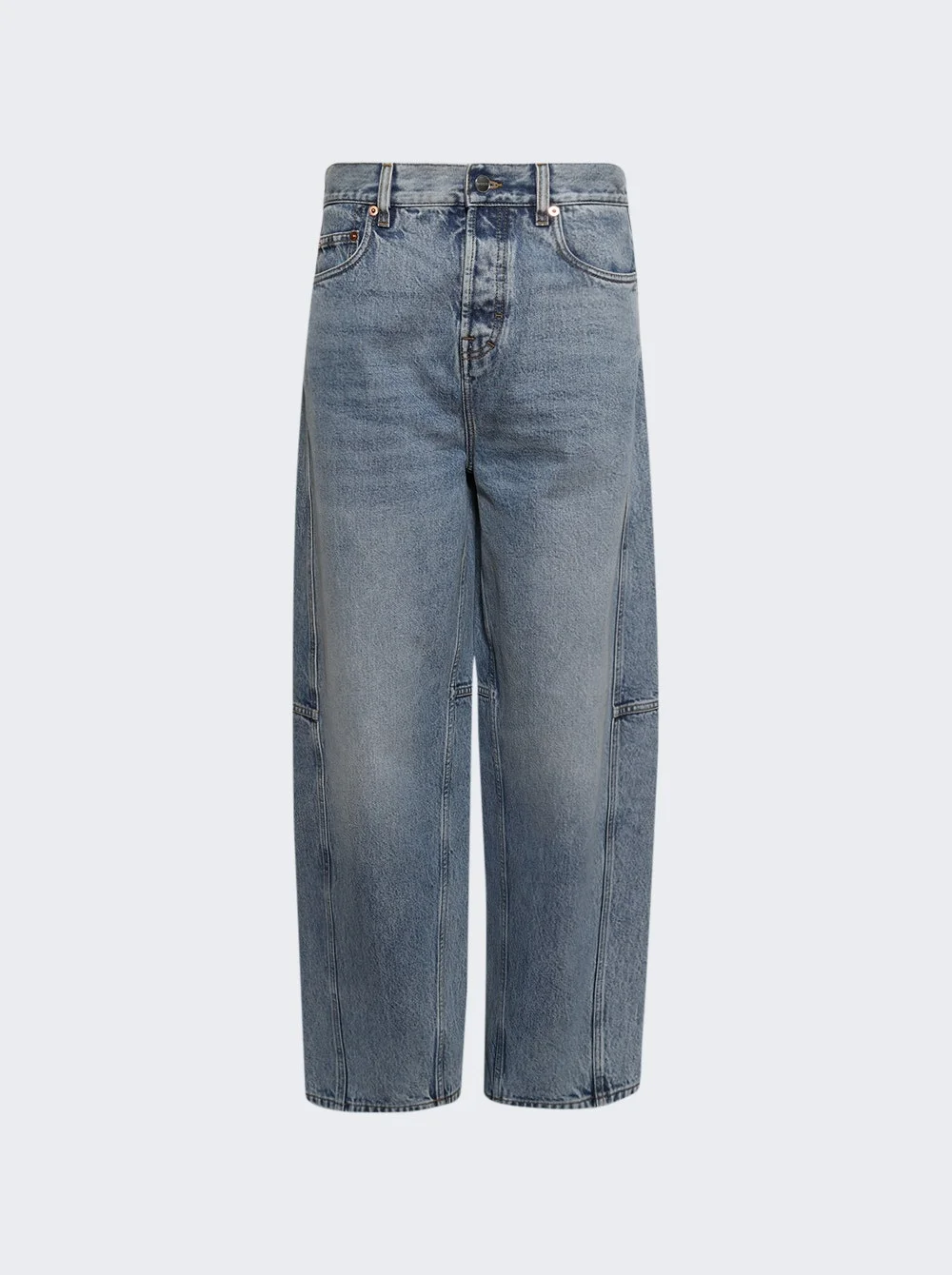 Balloon Denim Pant Light Blue - 1