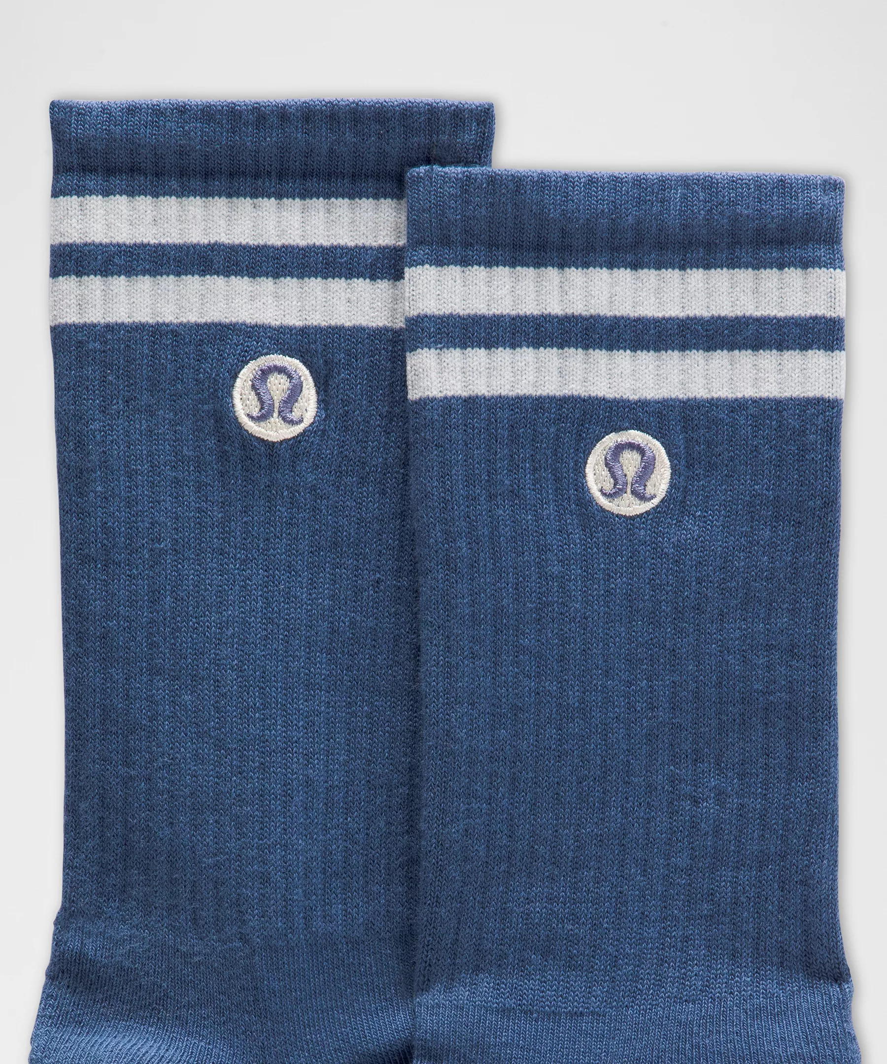 Unisex Daily Essential Crew Socks *Stripe - 2