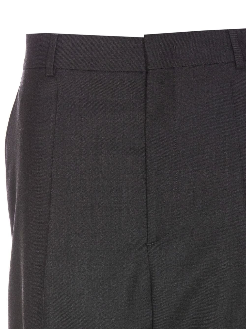 virgin-wool tapered trousers - 4
