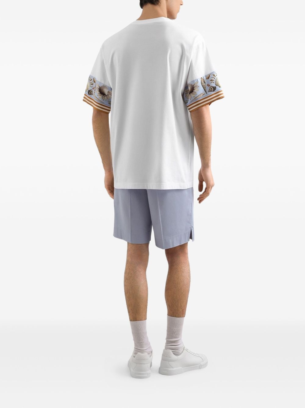 cotton-silk t-shirt - 3