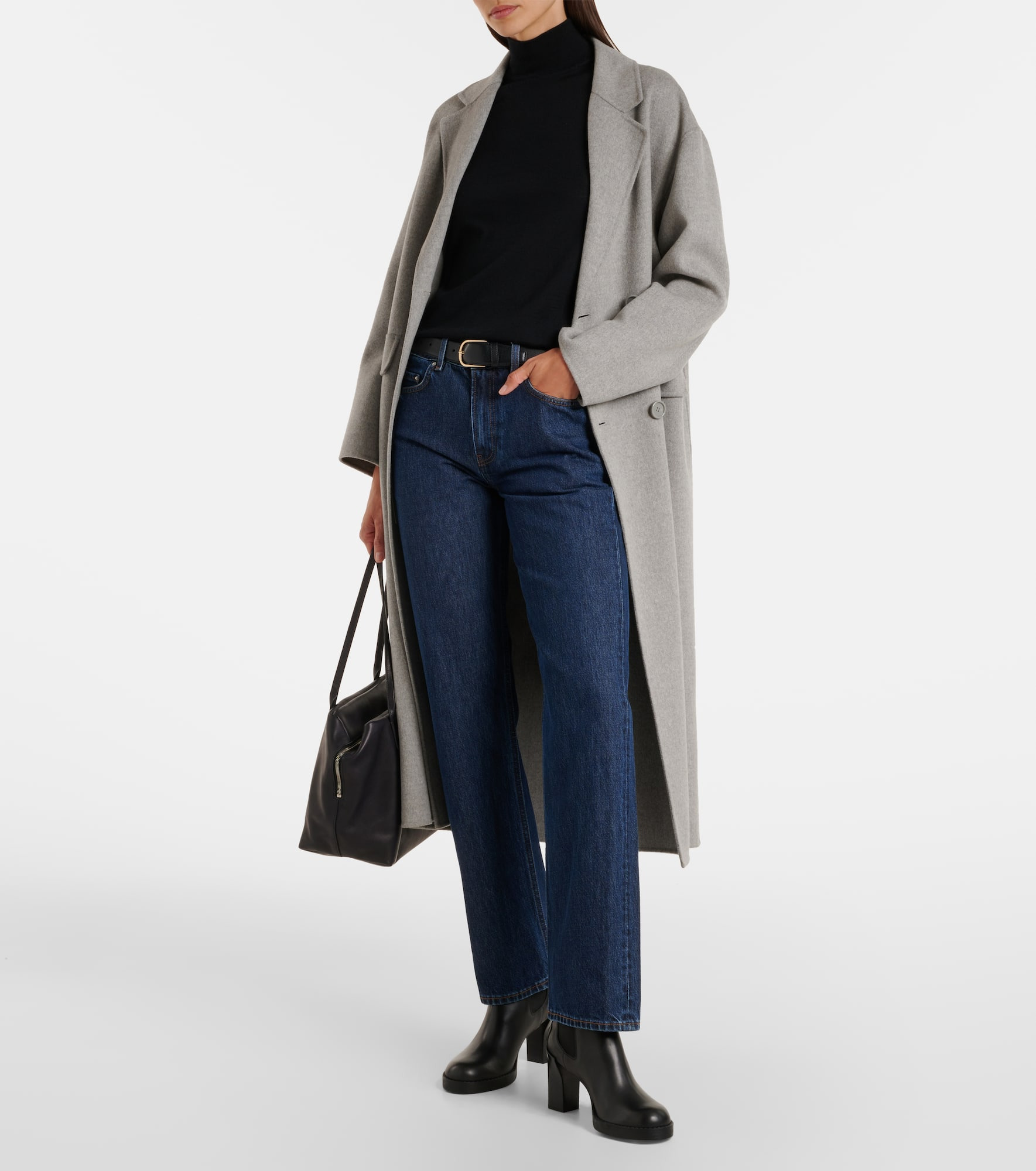 80 leather Chelsea boots - 3