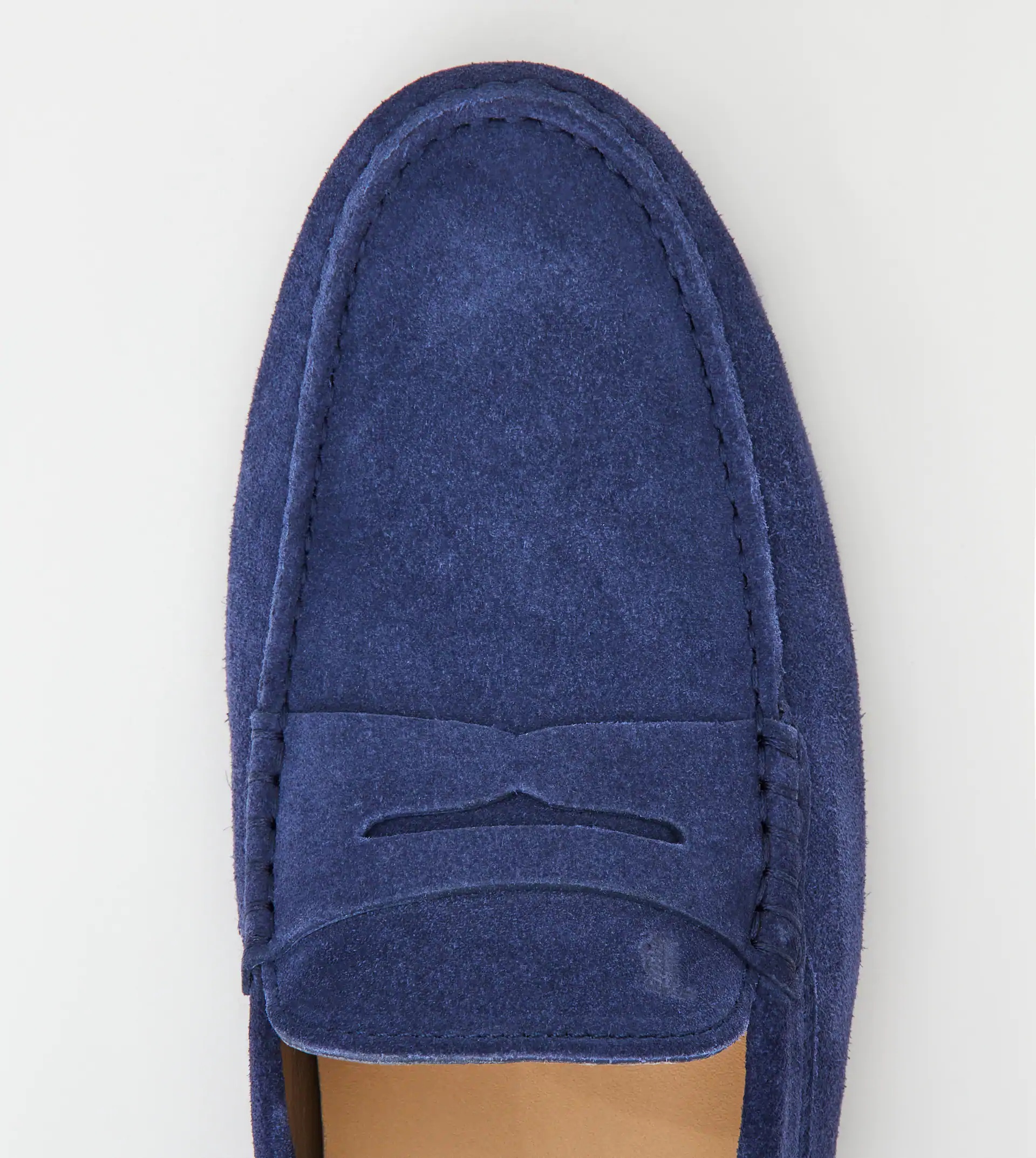 GOMMINO DRIVING SHOES IN SUEDE - BLUE - 5
