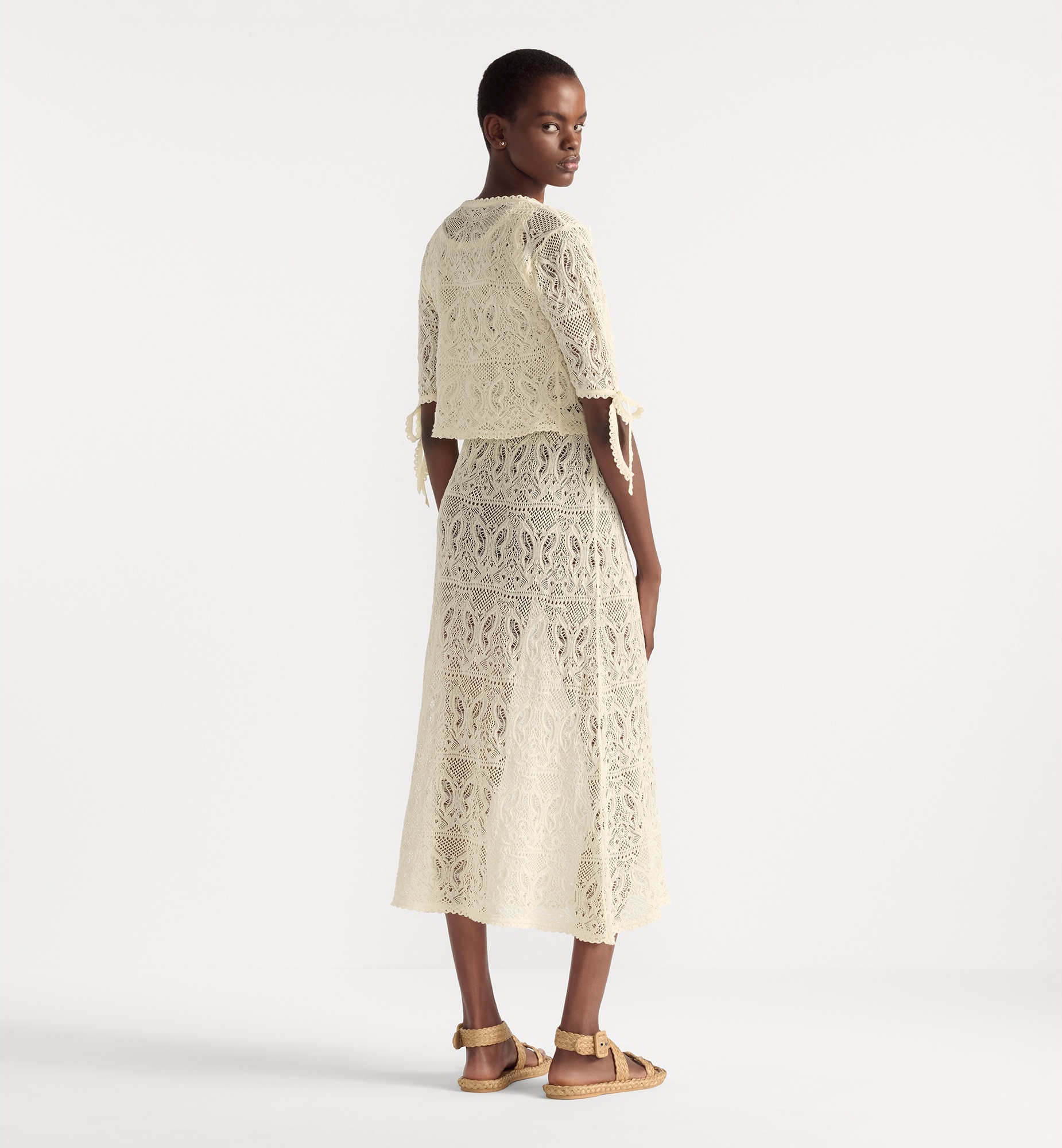 Dioriviera Mid-Length Flared Skirt - 3