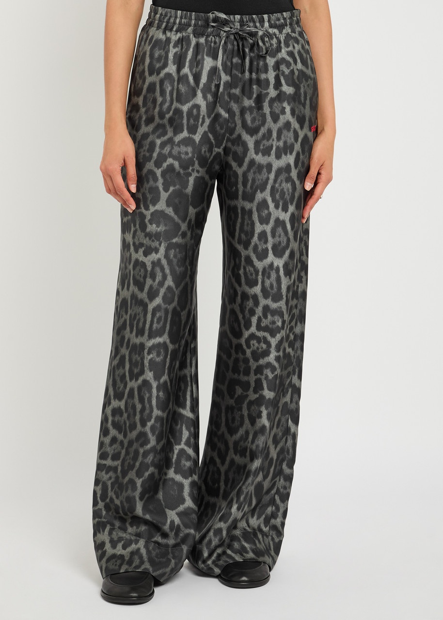 Stella Mccartney Leopard-print Silk Trousers - 2