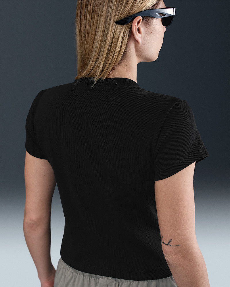 Nike Nike Sportswear Women's Tight Ribbed Short-Sleeve T-Shirt outlook