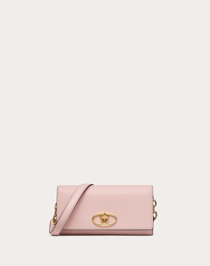 VLOGO THE BOLD EDITION WALLET WITH SHOULDER STRAP IN NAPPA 1