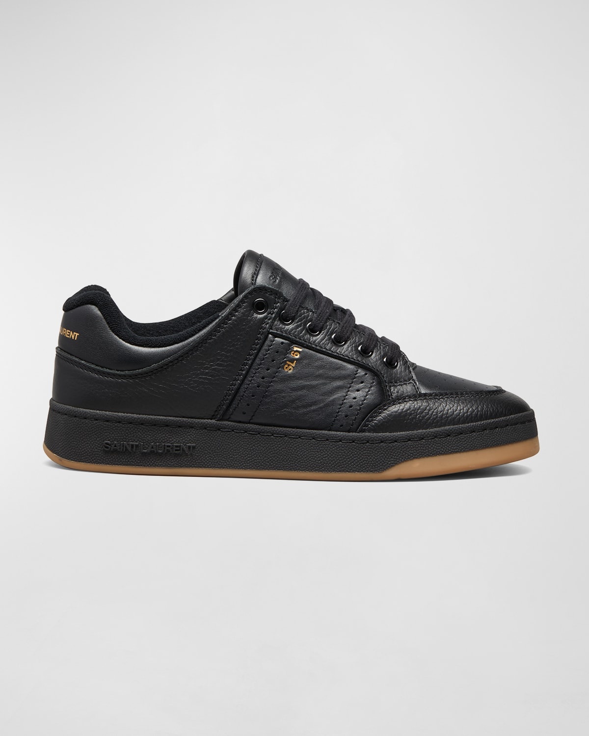 Men's SL/61 Low-Top Leather Sneakers - 1