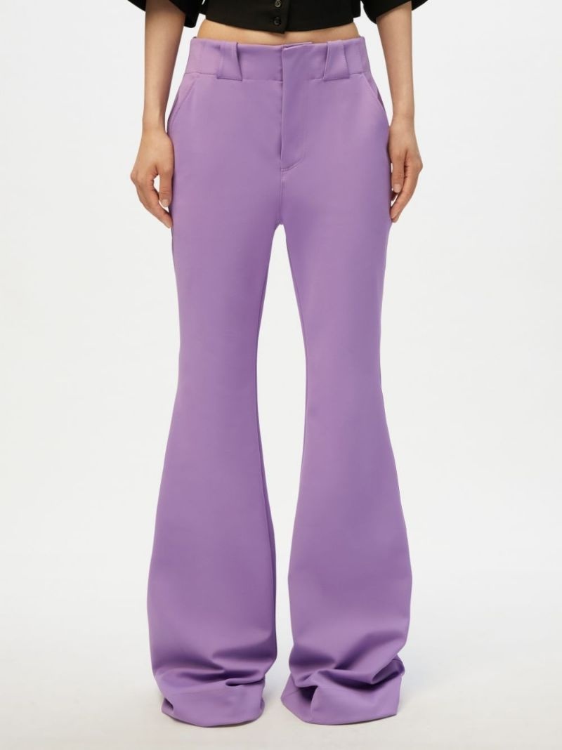 tailored flared trousers - 3