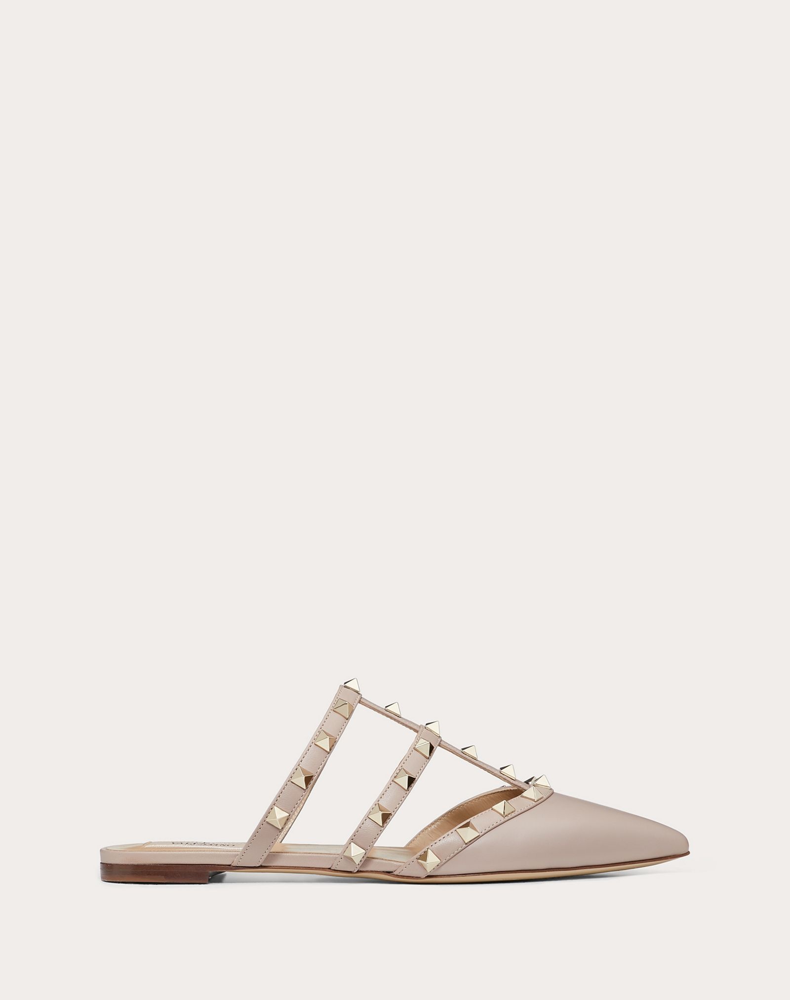 Rockstud Calfskin Mule - 1