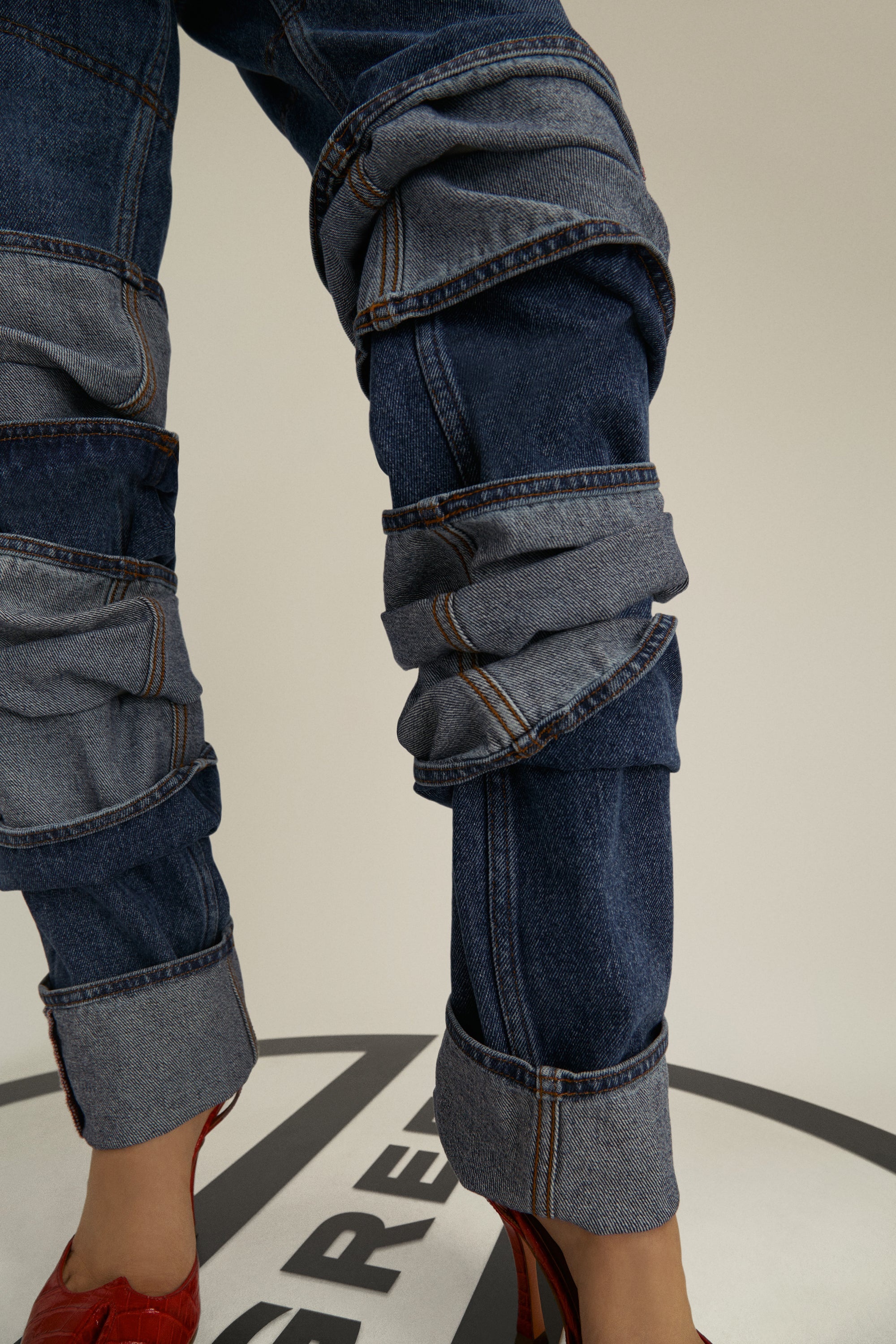 Classic Multi Cuff Jeans - 3