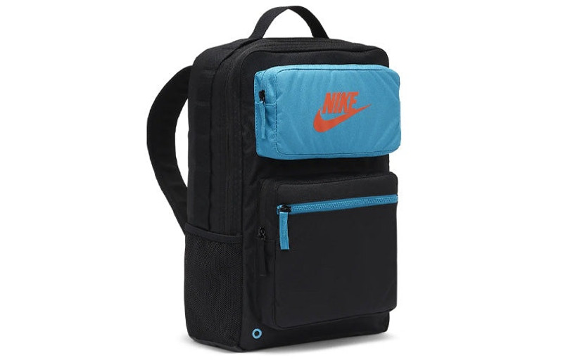 Nike Nike Future Pro Backpack 'Black Aqua Blue' BA6170-011 outlook