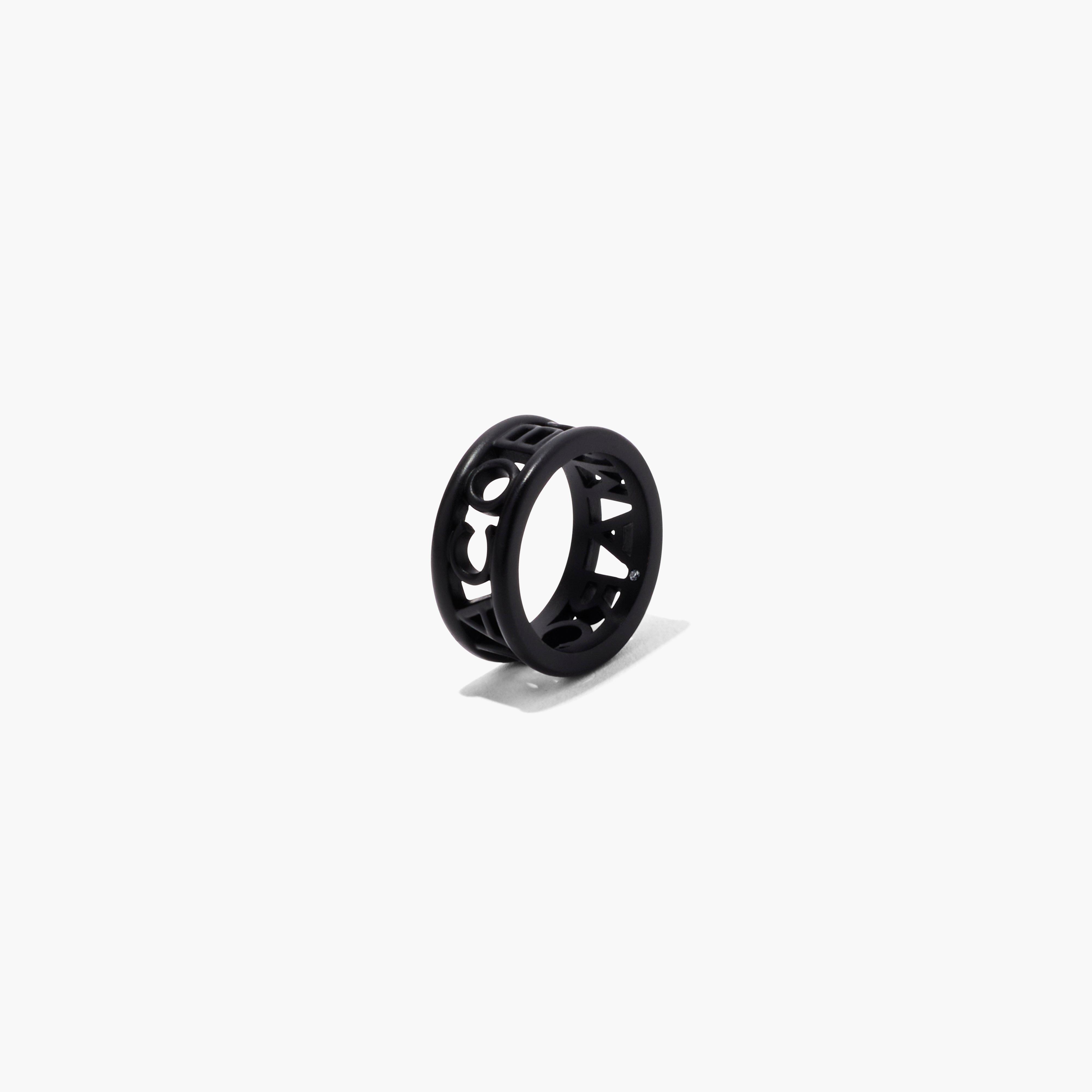 THE MONOGRAM LOGO RING DTM - 4