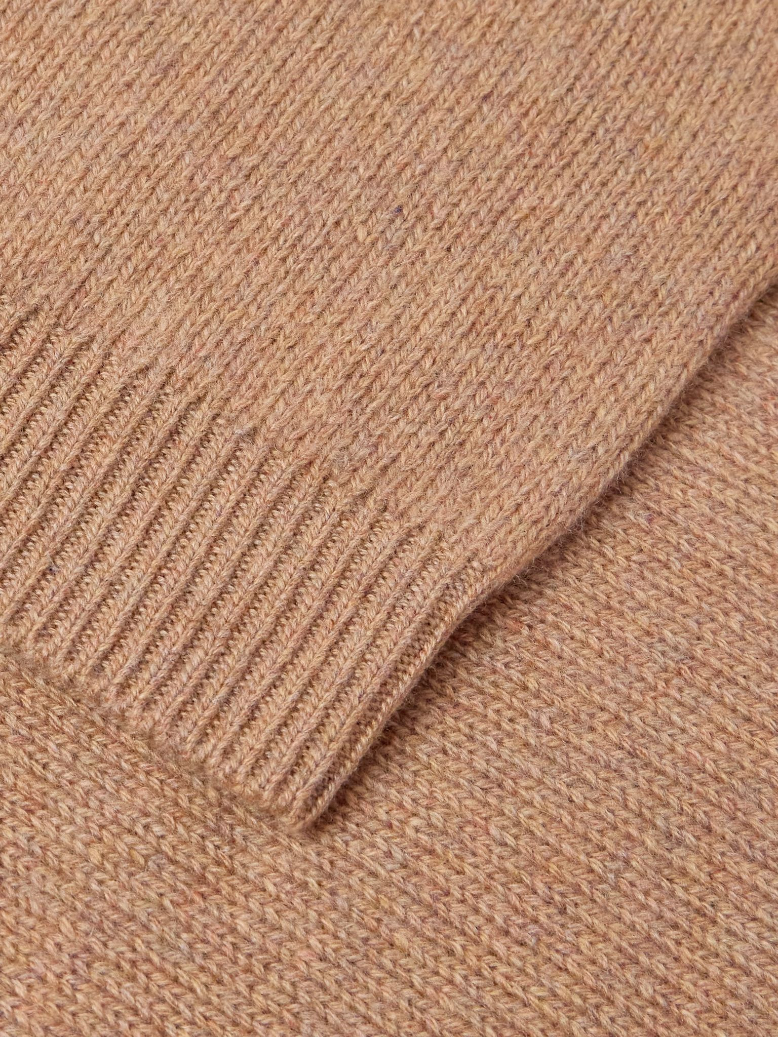 Fobello Cashmere Sweater Camel - 4