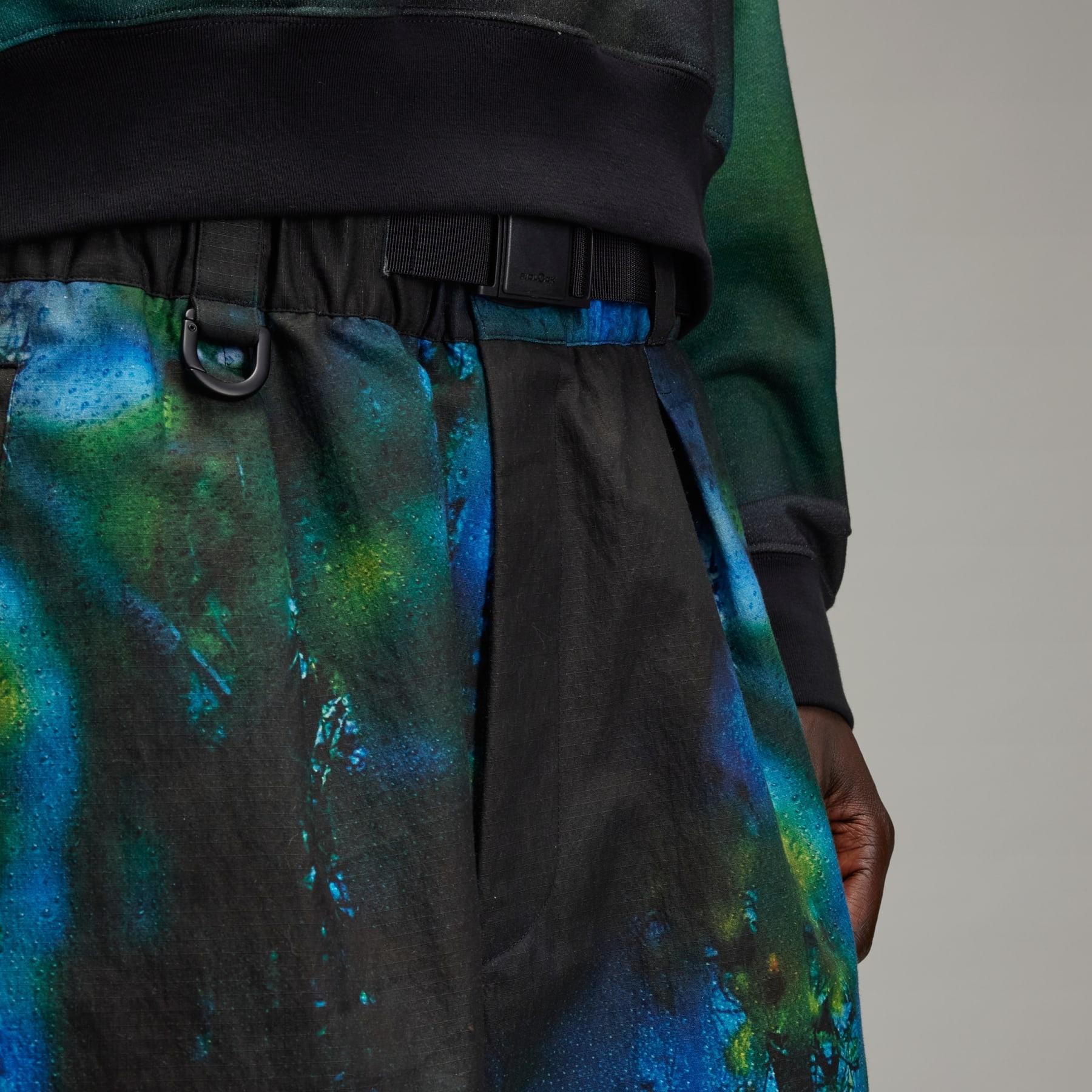 Y-3 AOP Ripstop Shorts - 8