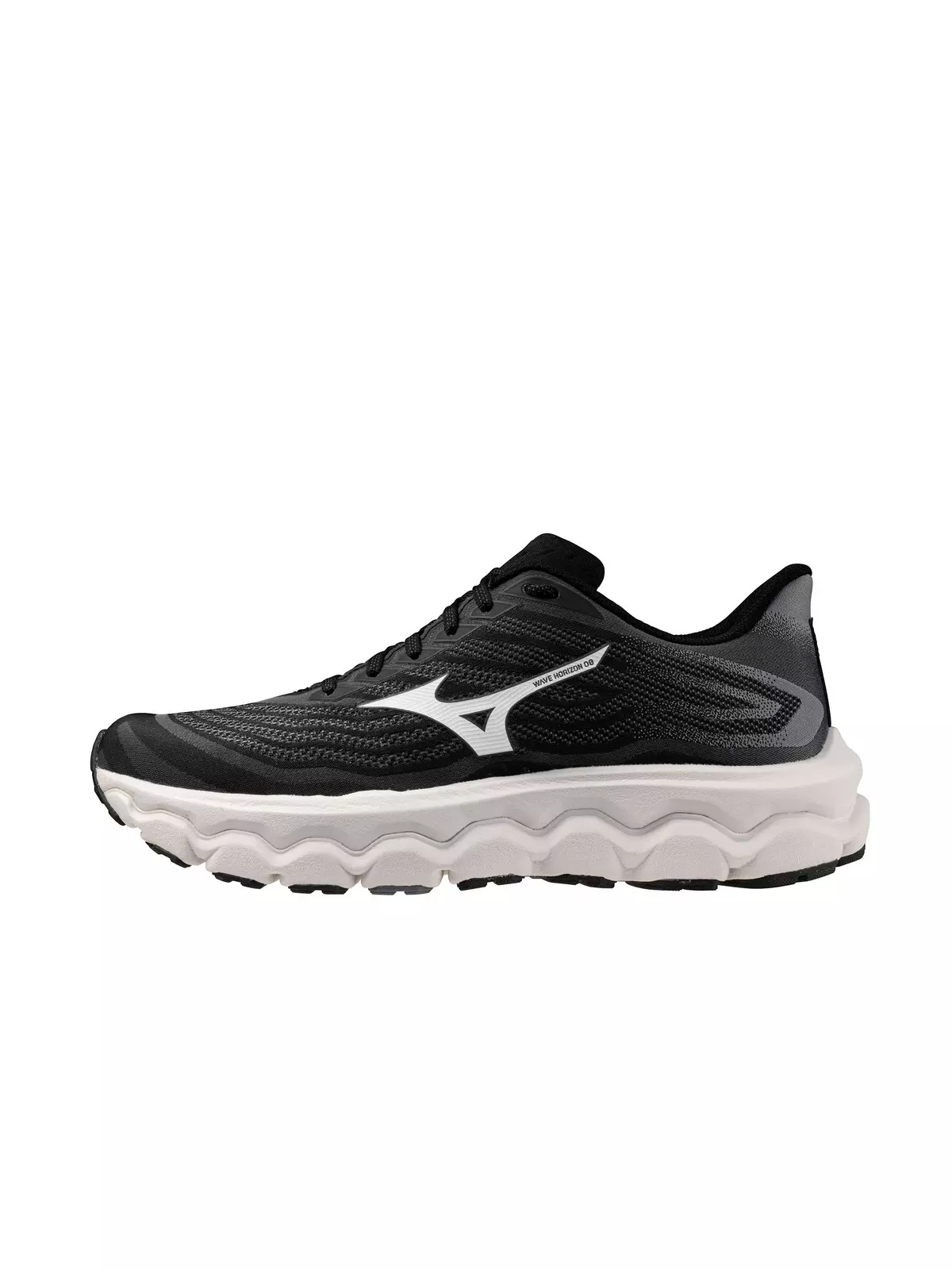 Wave Horizon 8 "Black/White" Men's Running Shoe - 2