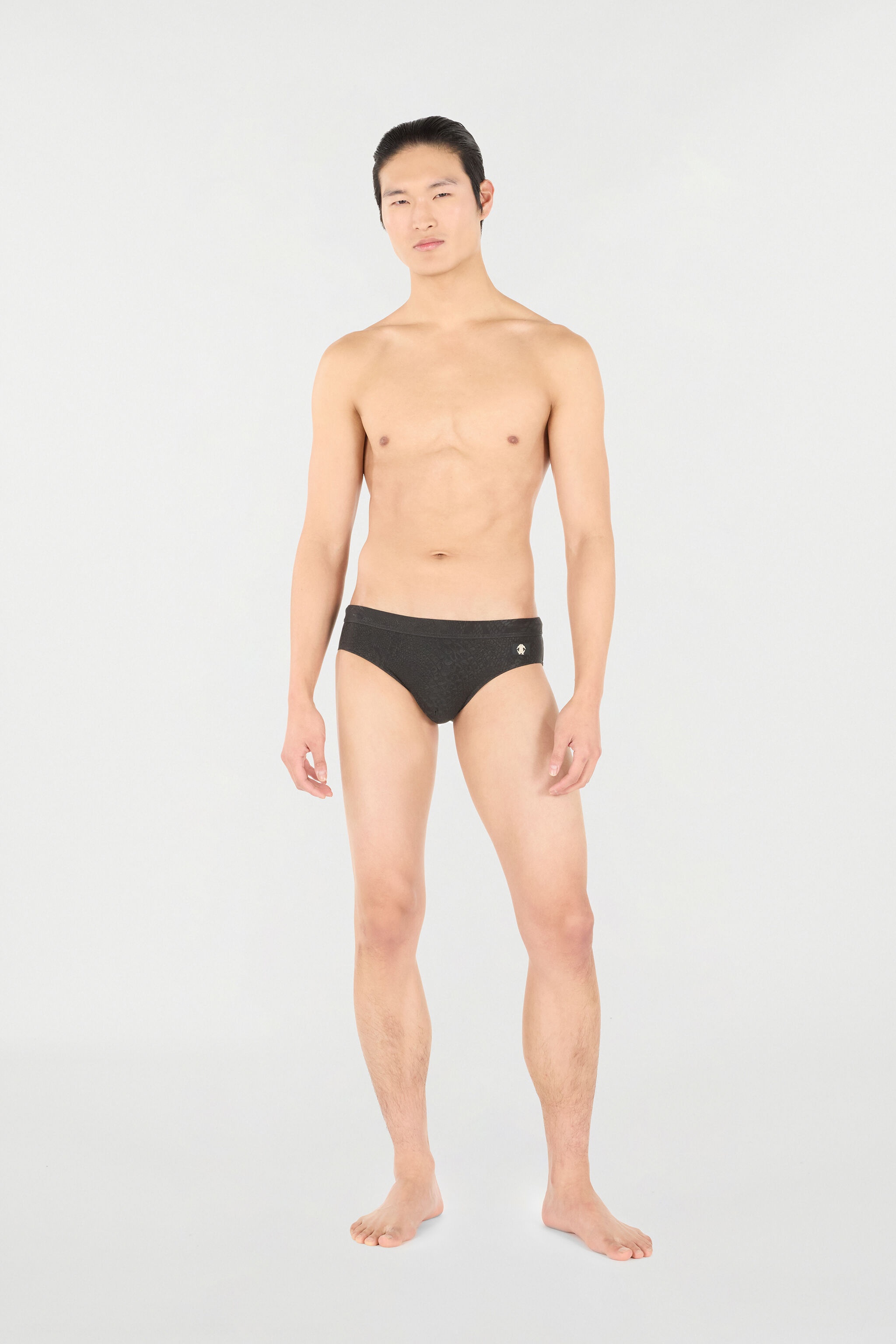 Python-Print Swim Briefs - 2