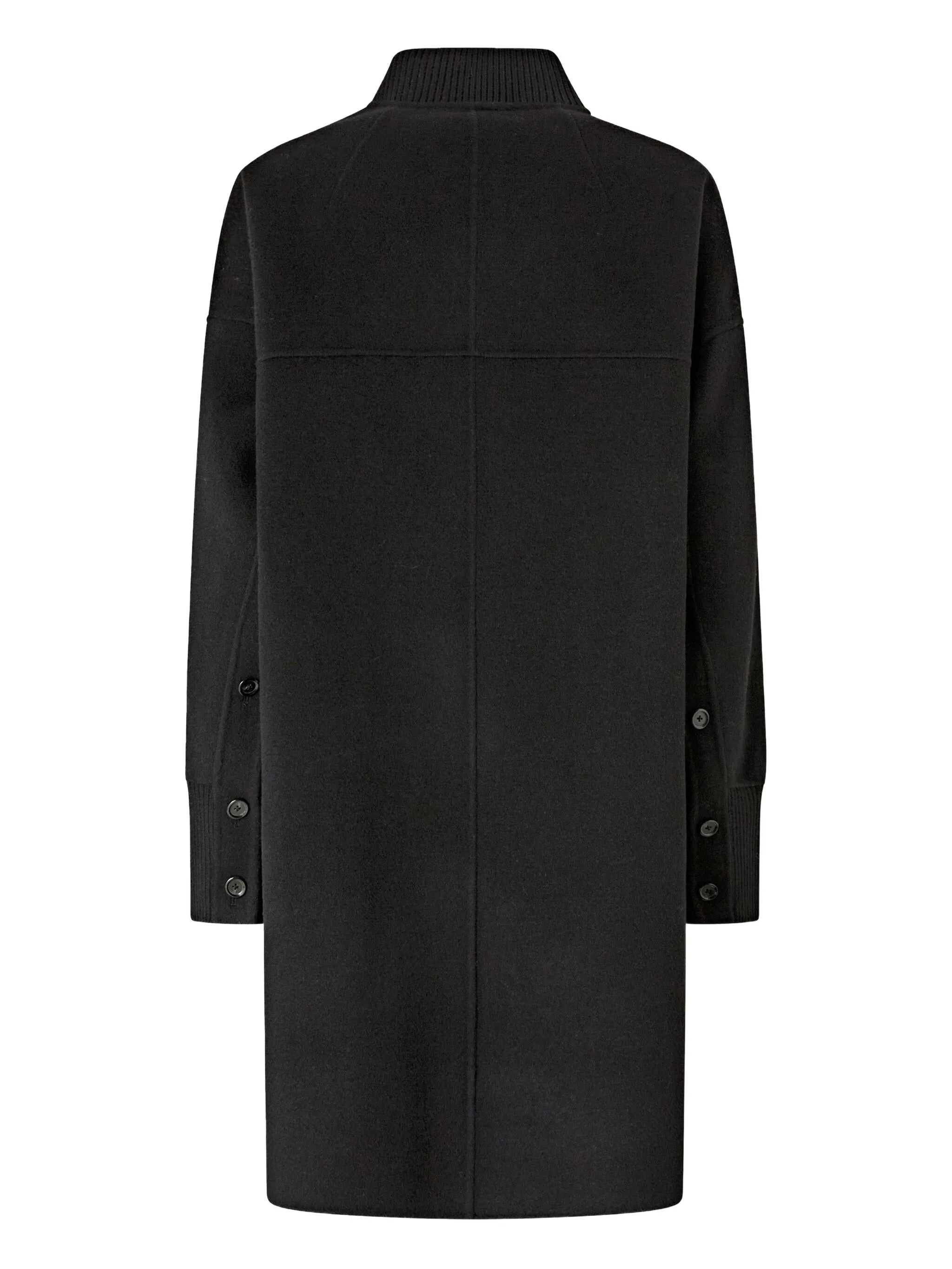 Pinko Wool Buttoned-up Coat - 2