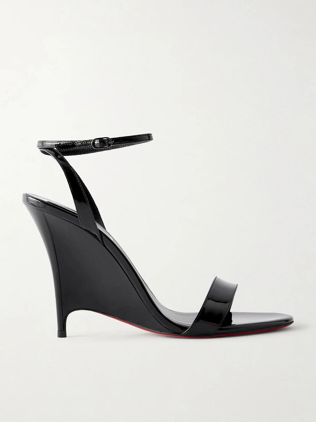 Zeezeenella 110 Patent-leather Wedge Sandals - 1