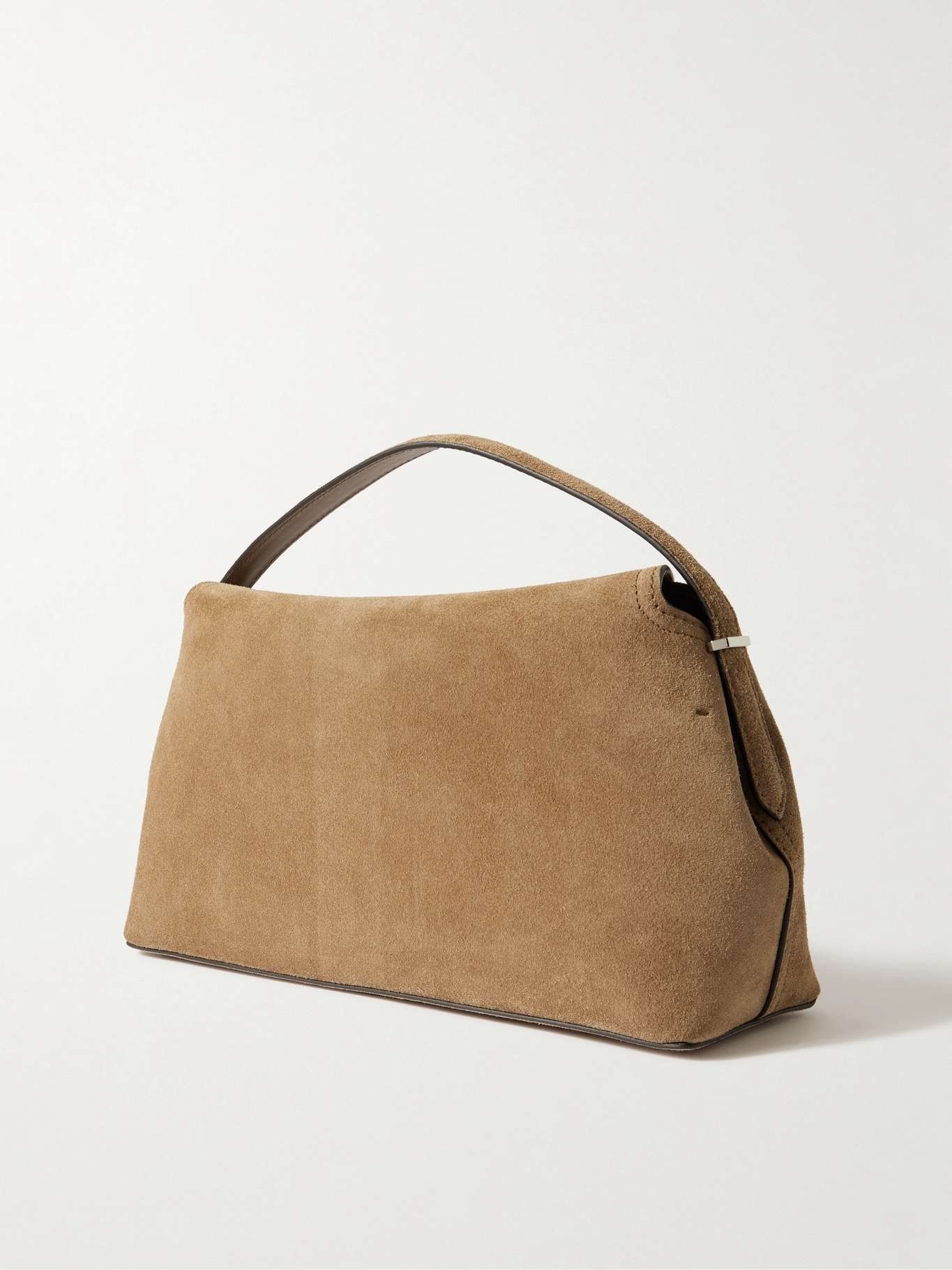 T-Lock suede shoulder bag Brown - 3