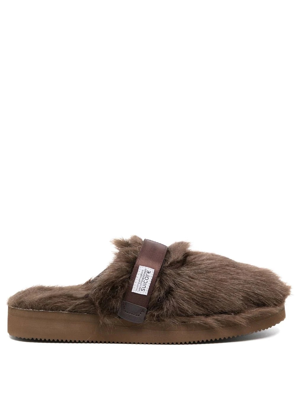 Zavo faux-fur sliders - 1