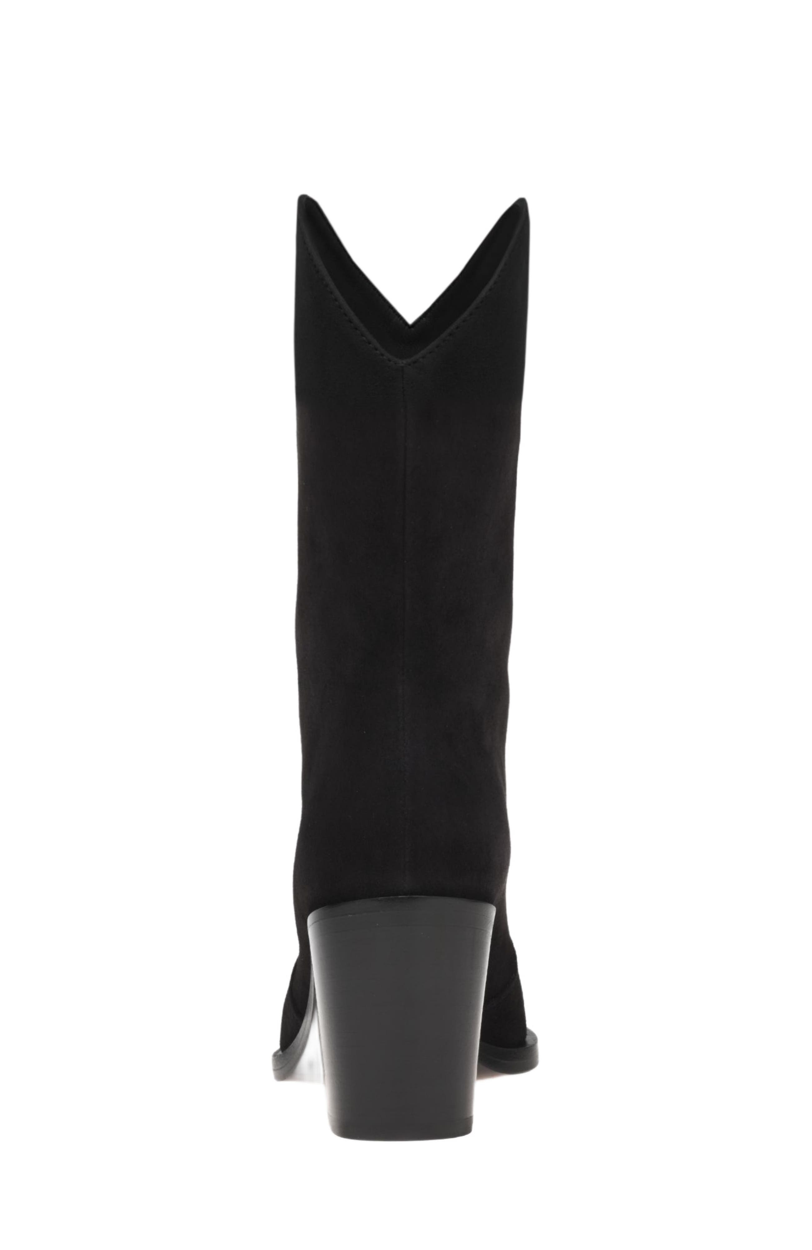 Gianvito Rossi Denver Bootie in Black Suede at Nordstrom - 4