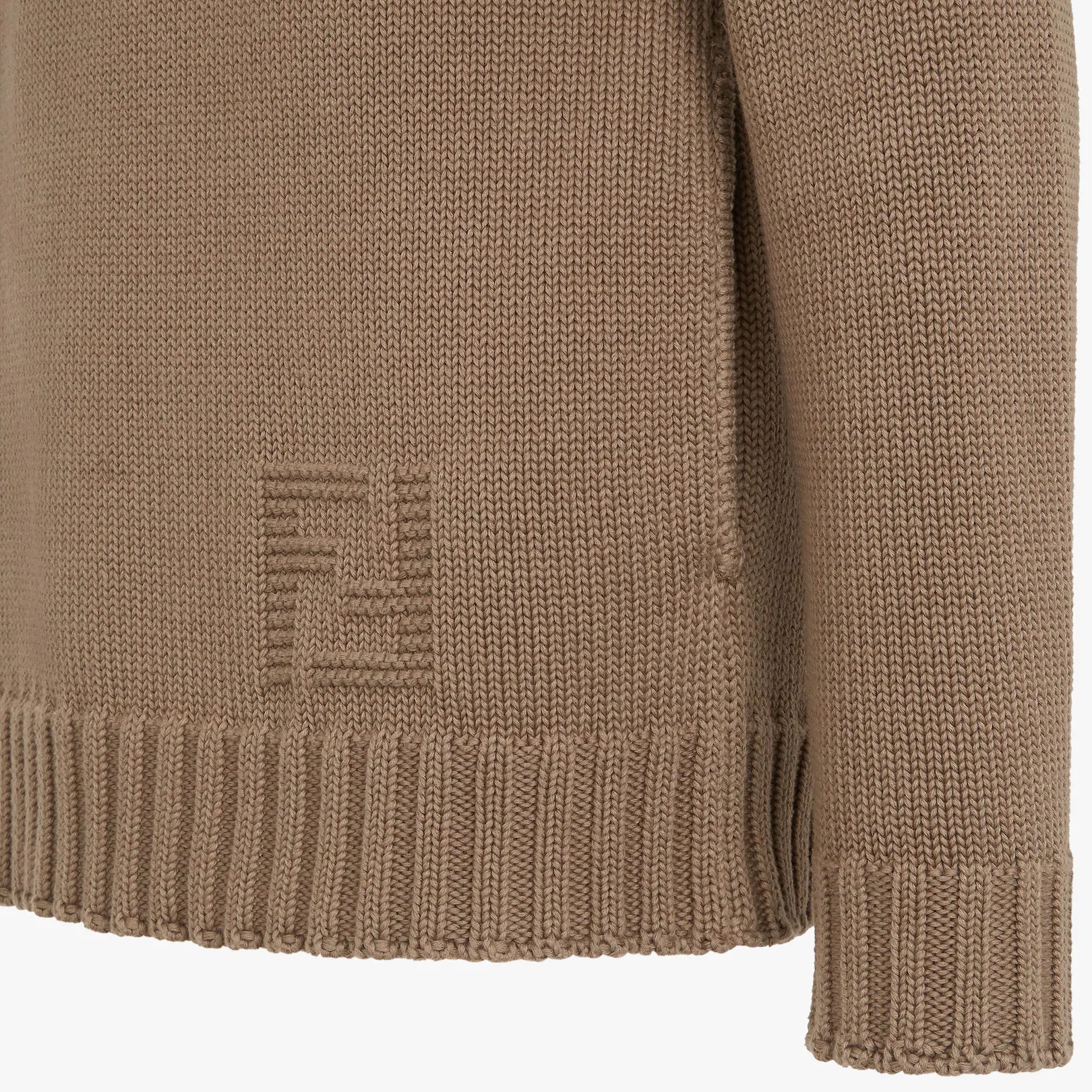 Multicolor cotton and cashmere jumper - 3
