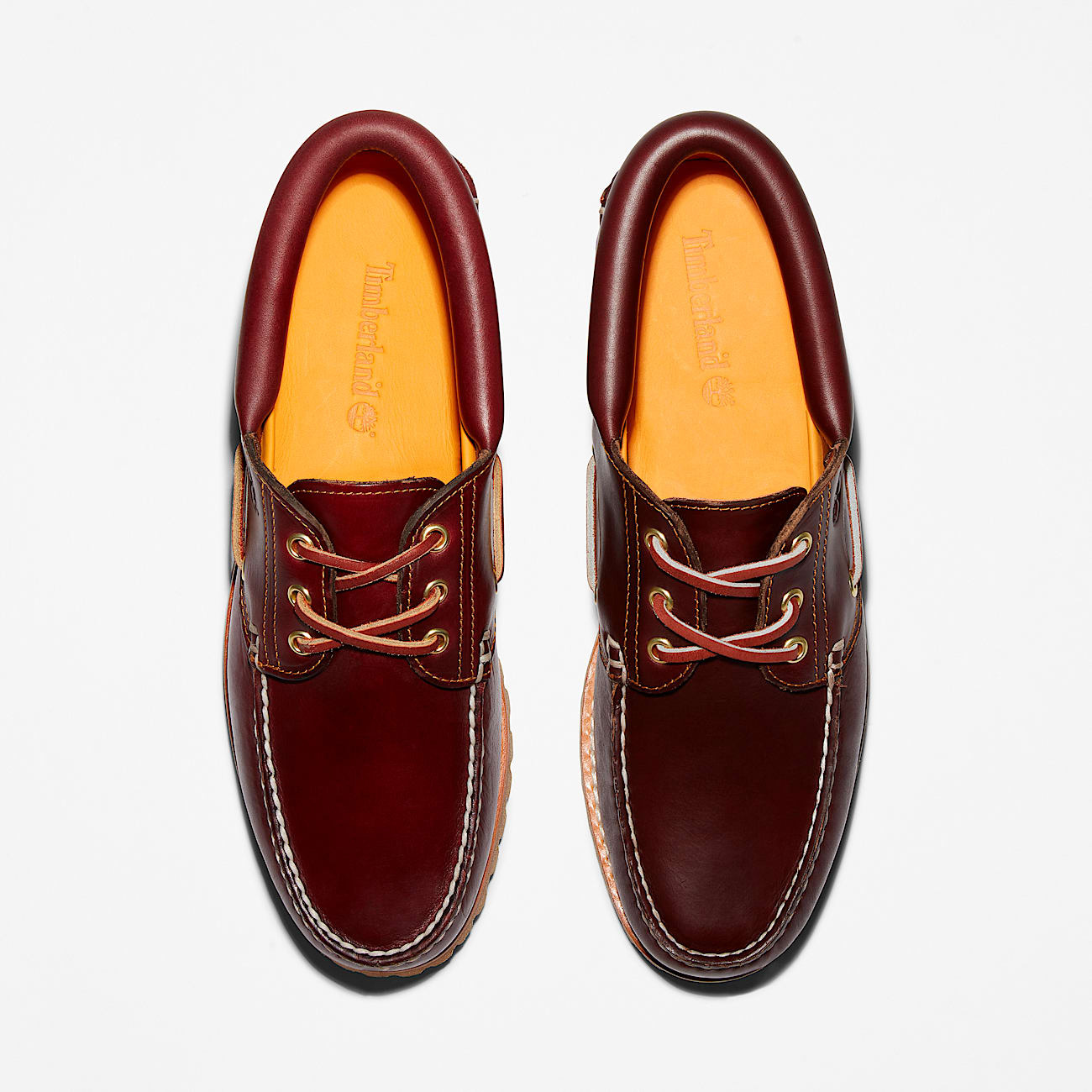 Men's Timberland® Authentics 3-Eye Boat Shoe - 3
