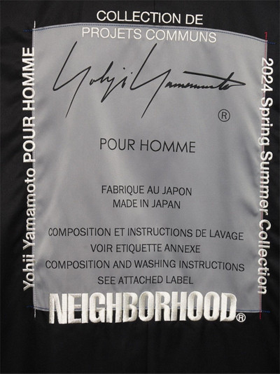 Yohji Yamamoto Neighborhood x Yohji trench coat outlook