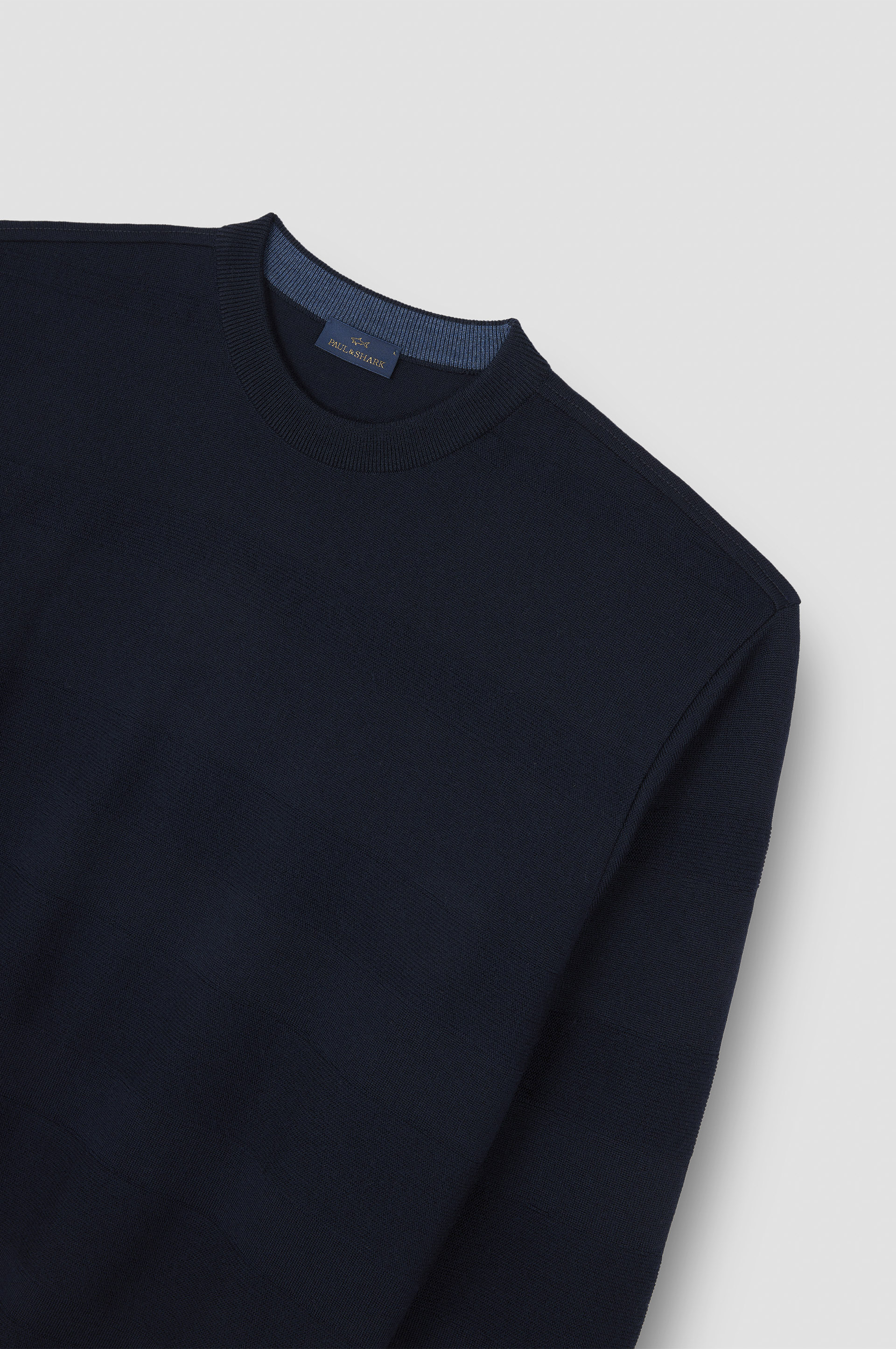 SOFT COOL TOUCH WOOL CREWNECK SWEATER - 5