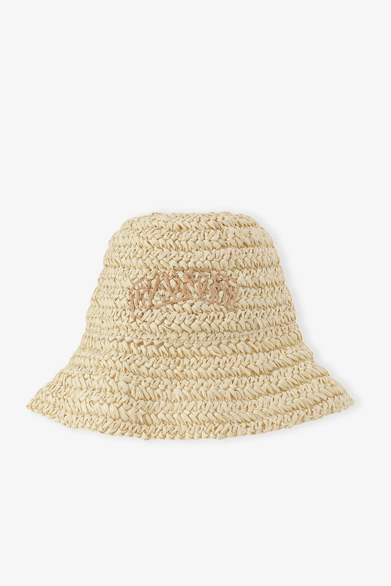 BEIGE SUMMER STRAW HAT - 1
