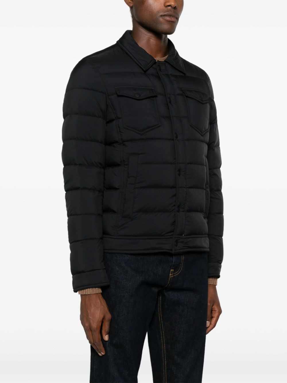 La Denim Nylon Jacket - 3