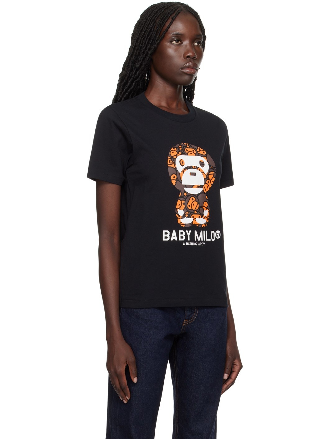 Black 'Baby Milo' T-Shirt - 2