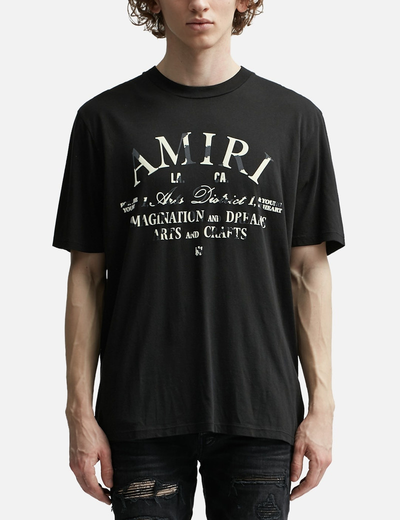 AMIRI DISTRESSED ARTS DISTRICT T-SHIRT 3