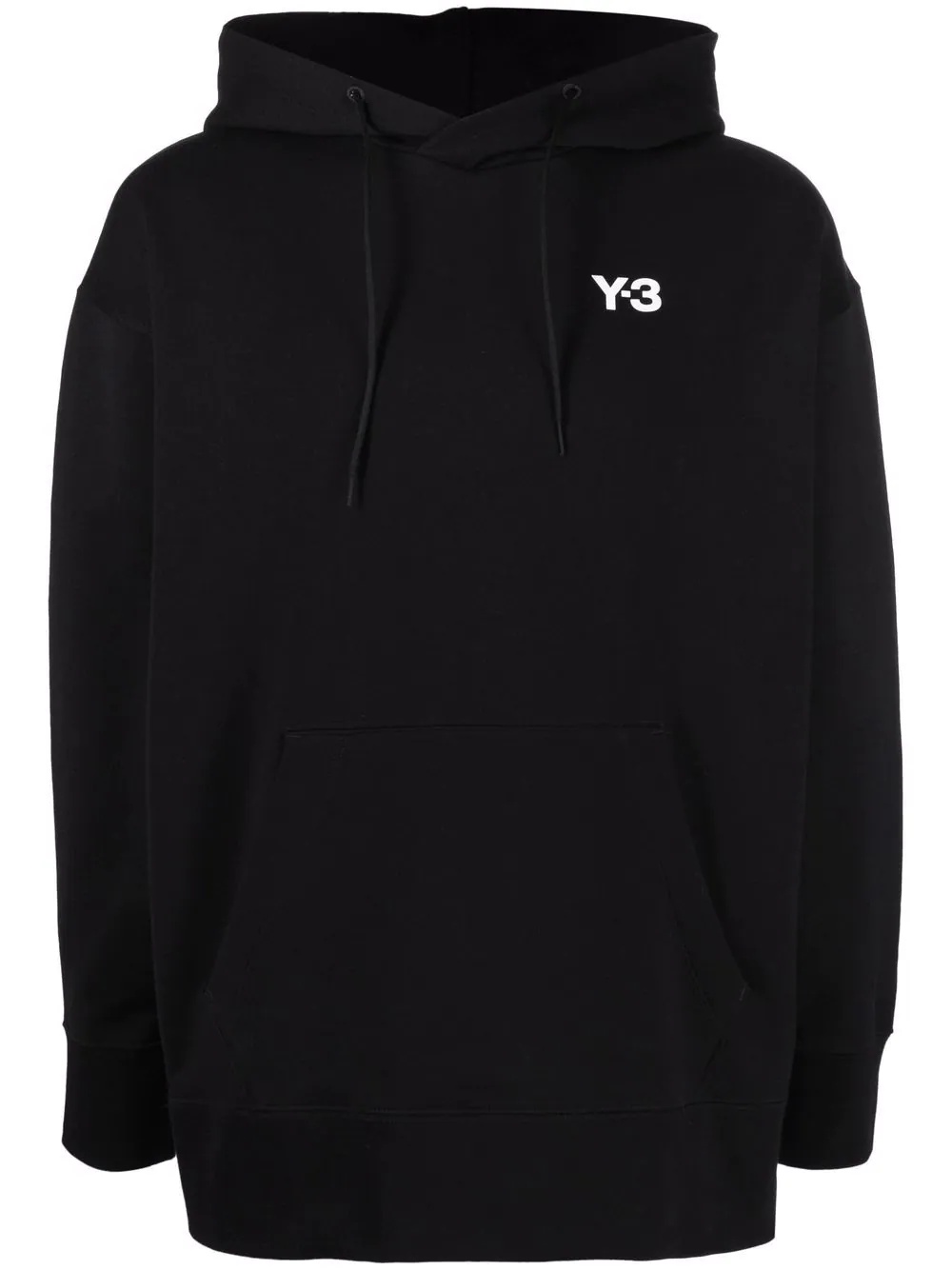 logo-print pullover hoodie - 1