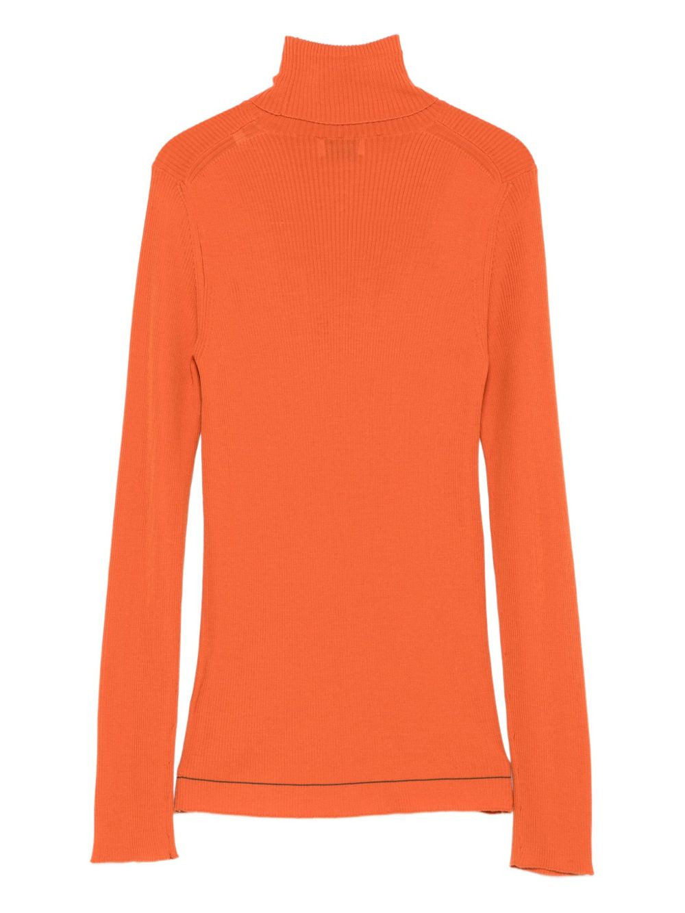 ribbed turtleneck sweater - 2