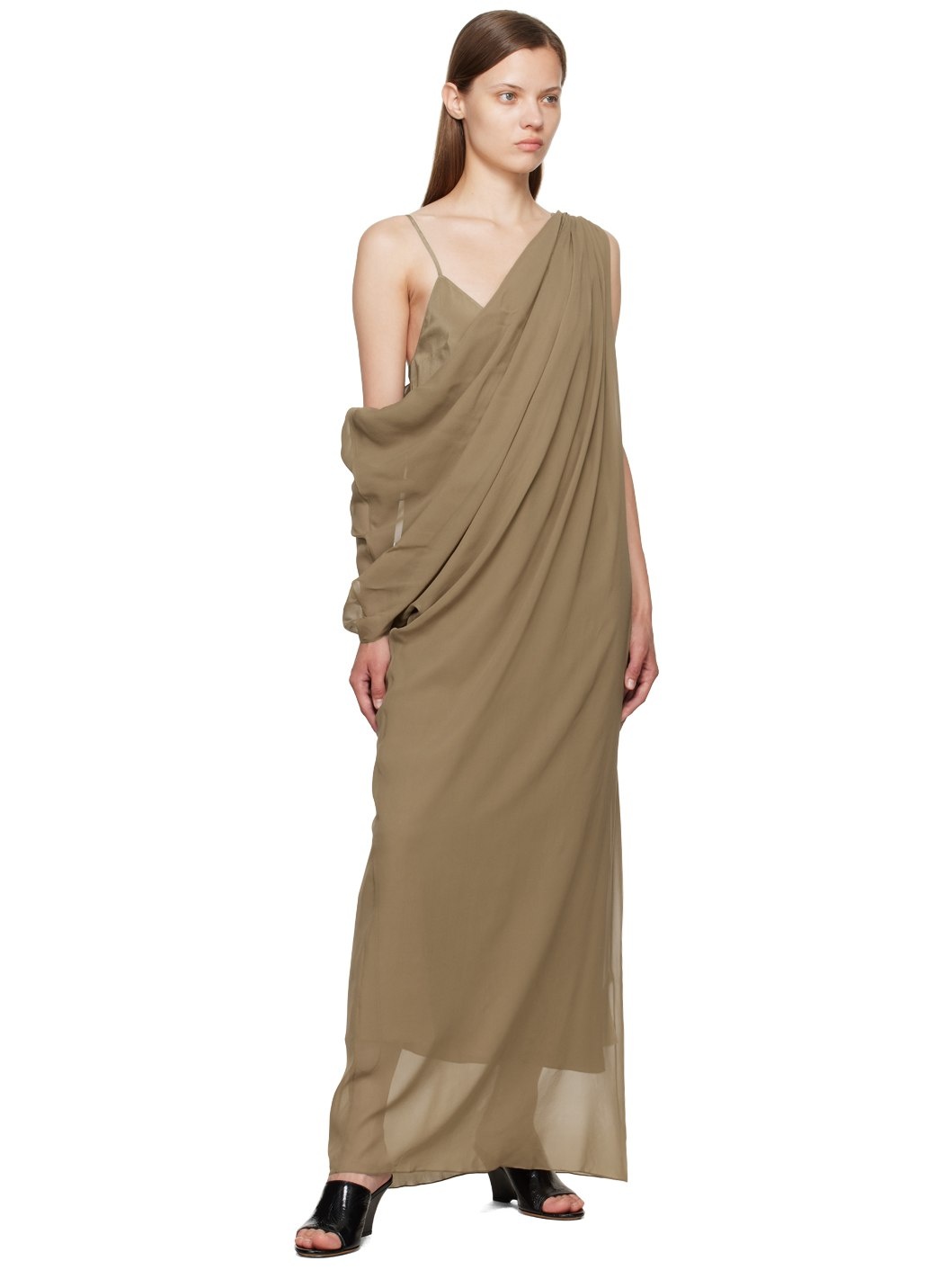 Brown 'The Taj' Maxi Dress - 4
