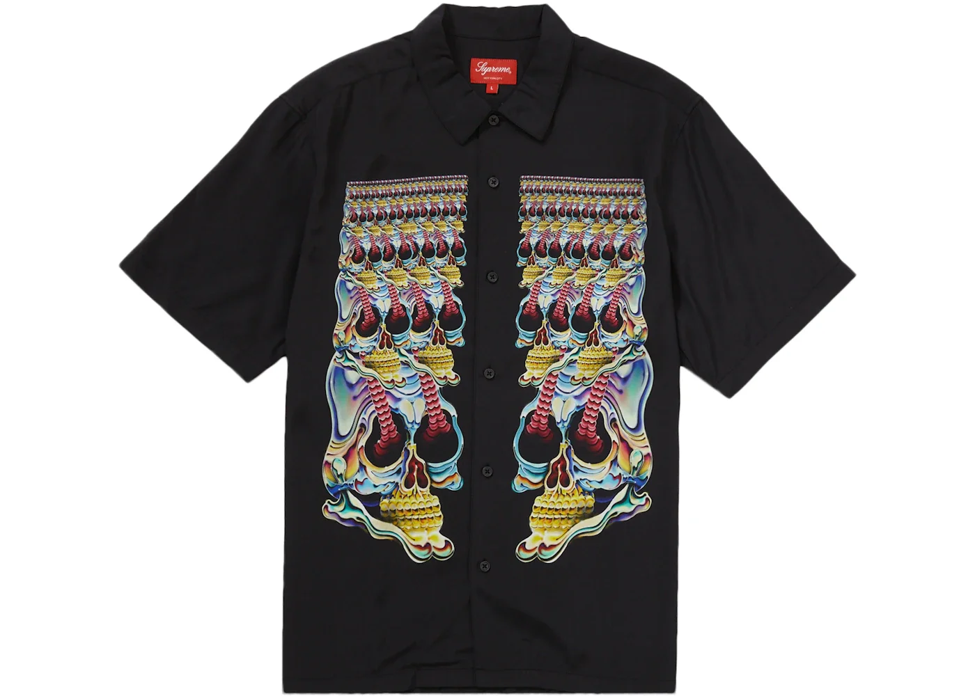 Supreme Skulls S/S Shirt Black - 1