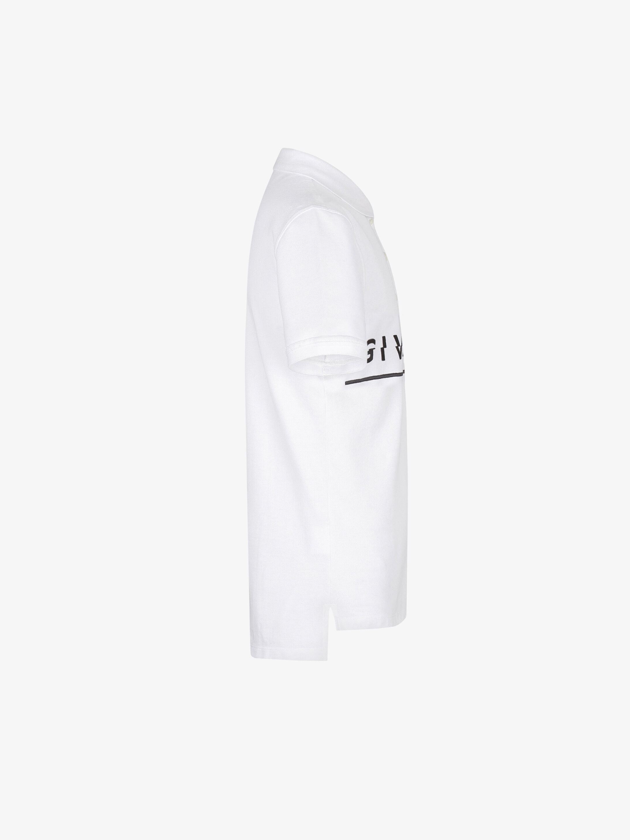 GIVENCHY Split embroidered slim fit polo - 5