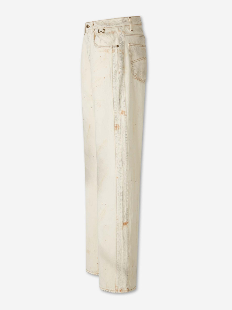 Rhude COTTON STRAIGHT LEG JEANS outlook