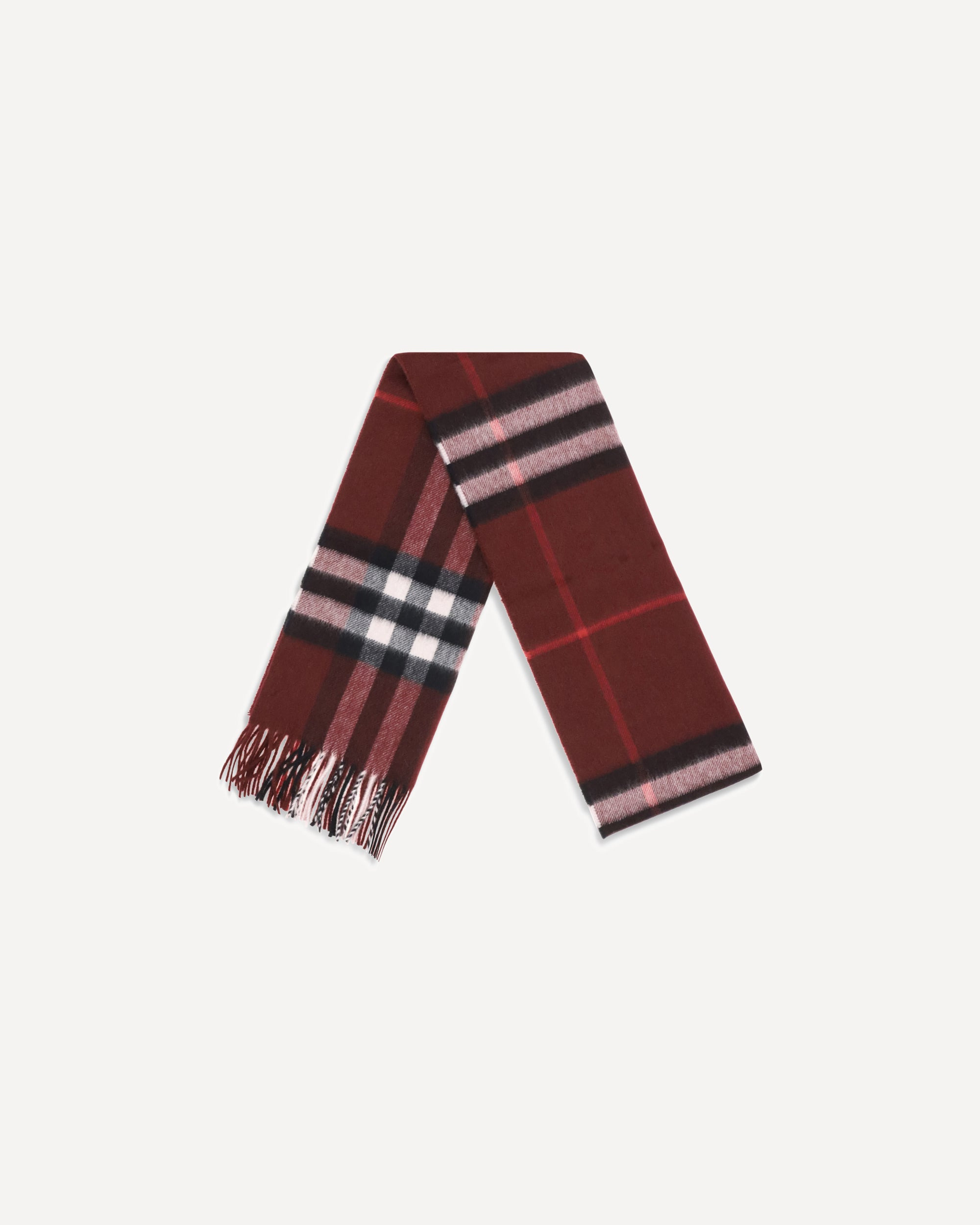 Check Cashmere Scarf - 2